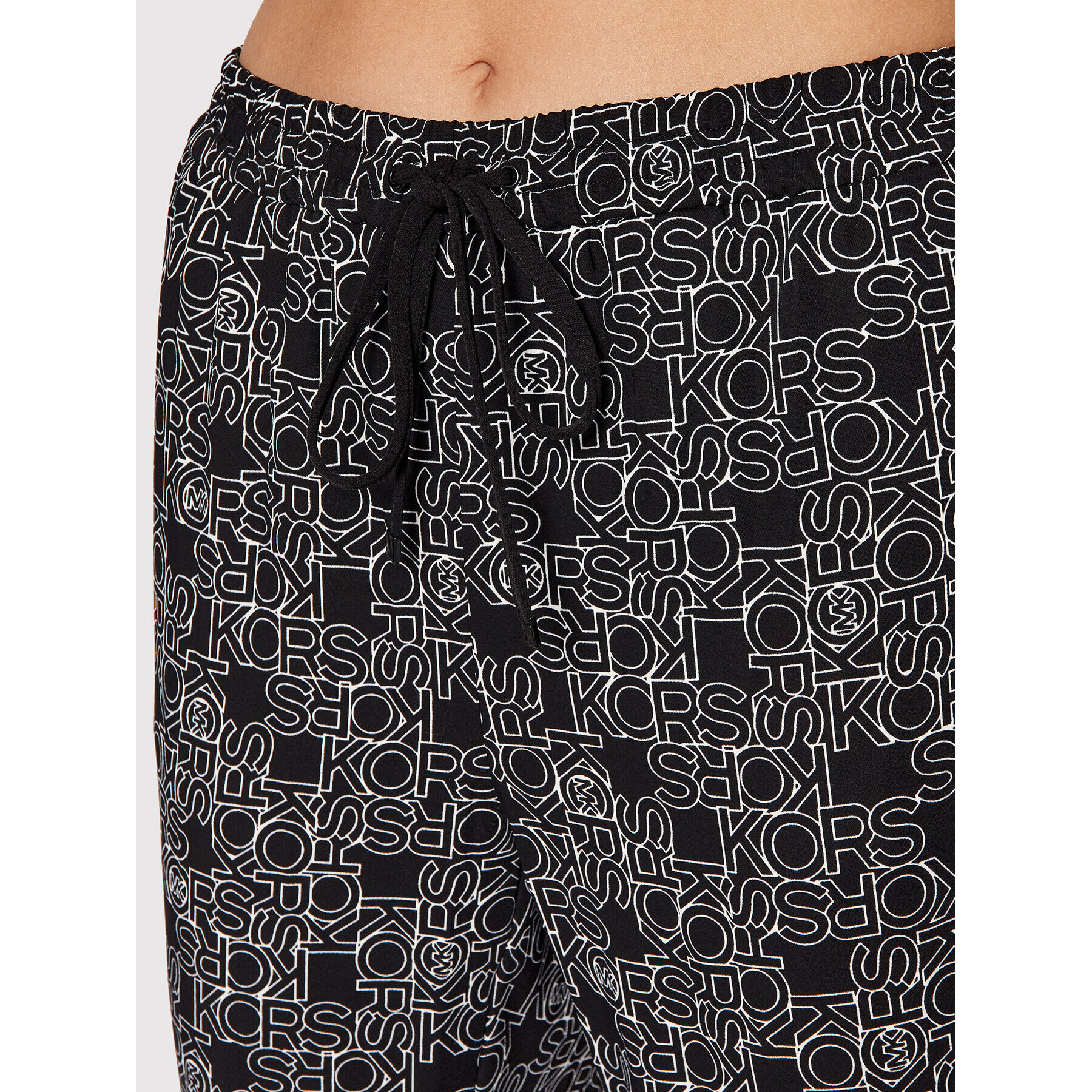 MICHAEL Michael Kors Pantaloni trening MH130744A0 Negru Regular Fit - Pled.ro