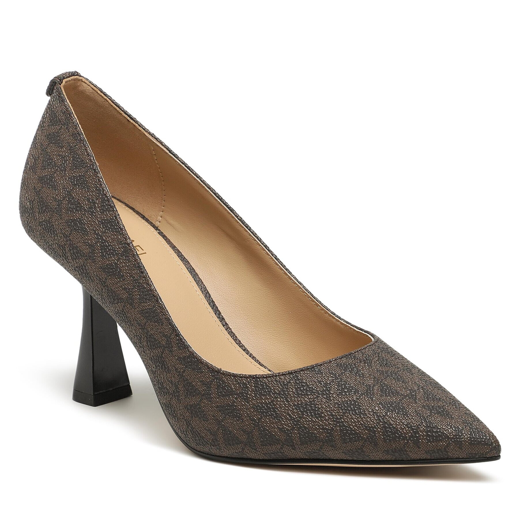 MICHAEL Michael Kors Pantofi cu toc subțire Clara Mid Pump 40F3CLMP2B Maro - Pled.ro