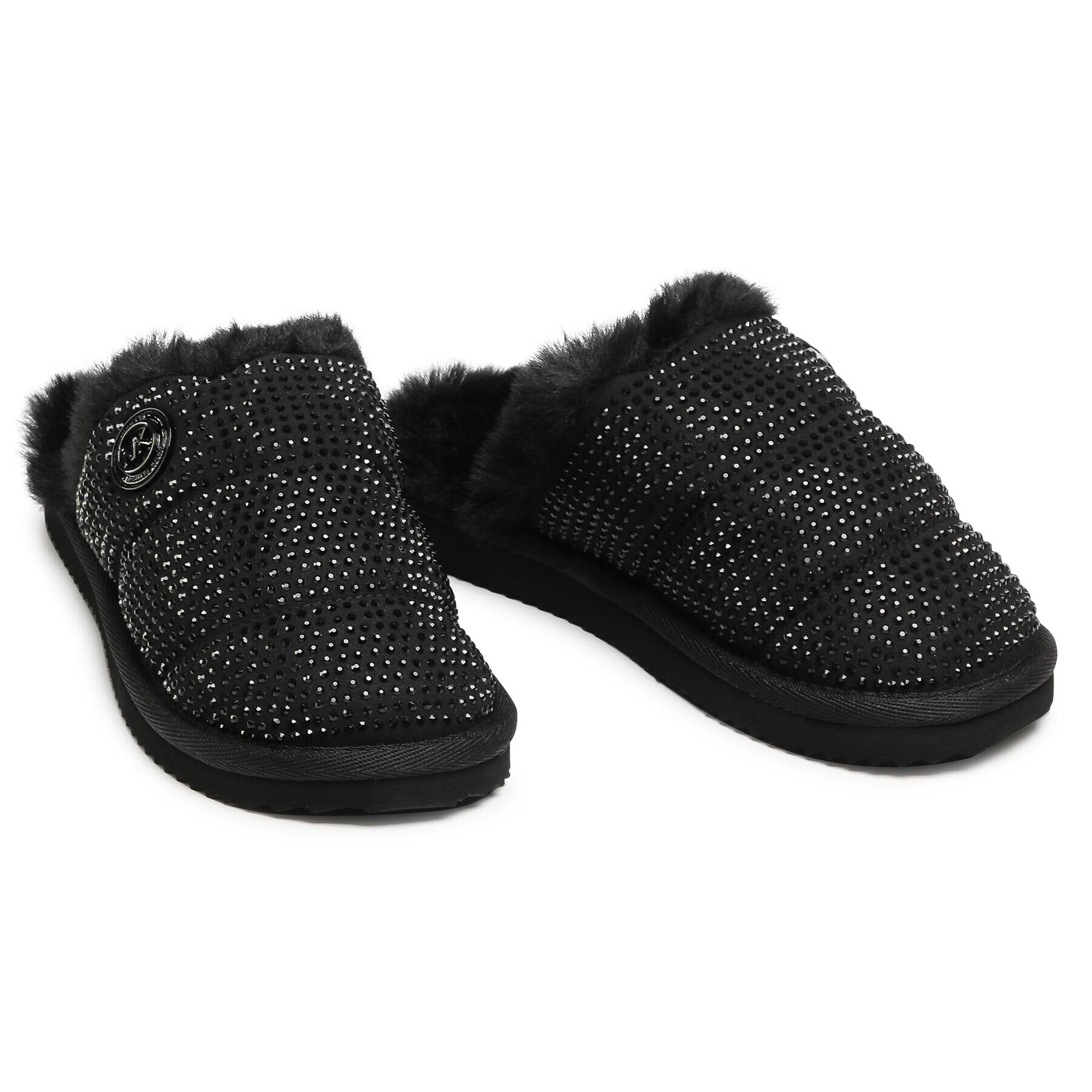 MICHAEL Michael Kors Papuci de casă Janis Slipper 40R1JAFP2S Negru - Pled.ro