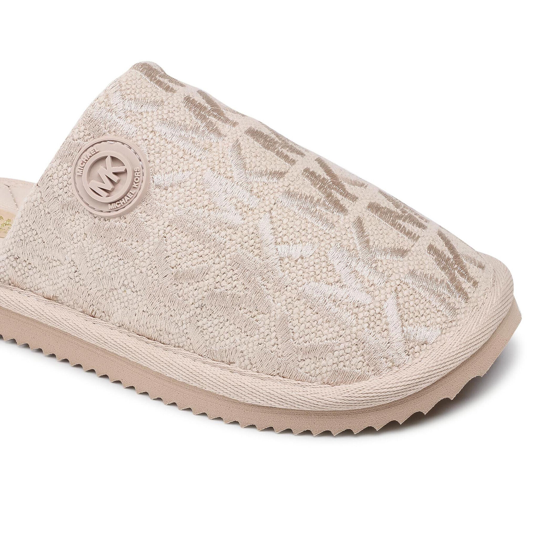 MICHAEL Michael Kors Papuci de casă Janis Slipper 40T1JAFP2D Bej - Pled.ro