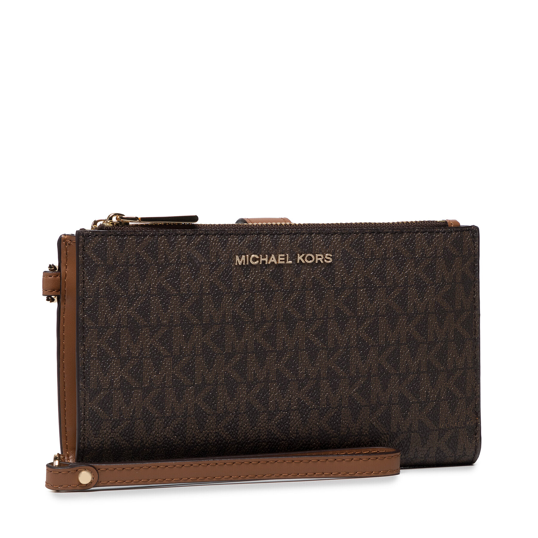 MICHAEL Michael Kors Portofel Mare de Damă Jet Set 34F1GJ6W4B Maro - Pled.ro