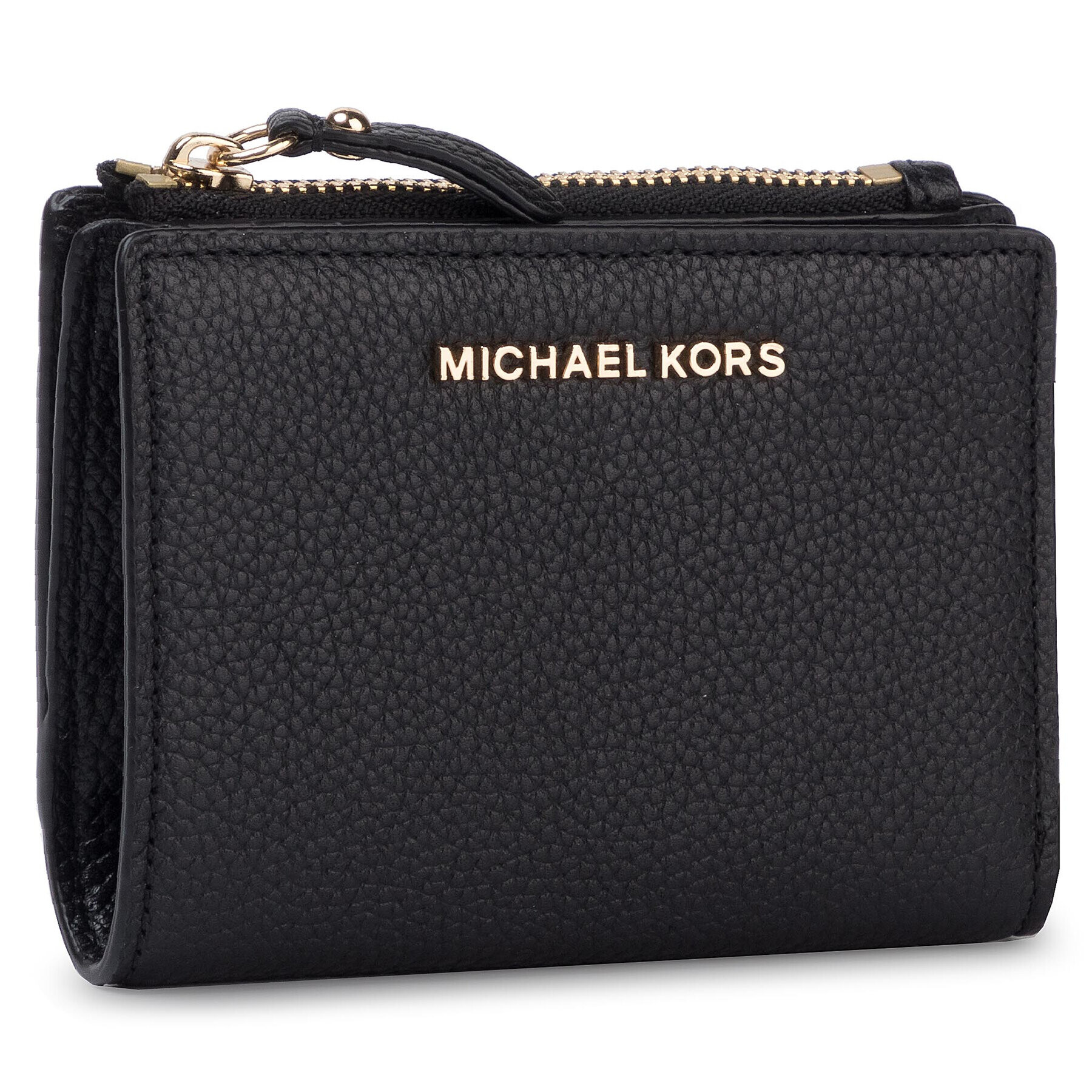 MICHAEL Michael Kors Portofel Mic de Damă Jet Set 34F9GJ6F2L Negru - Pled.ro