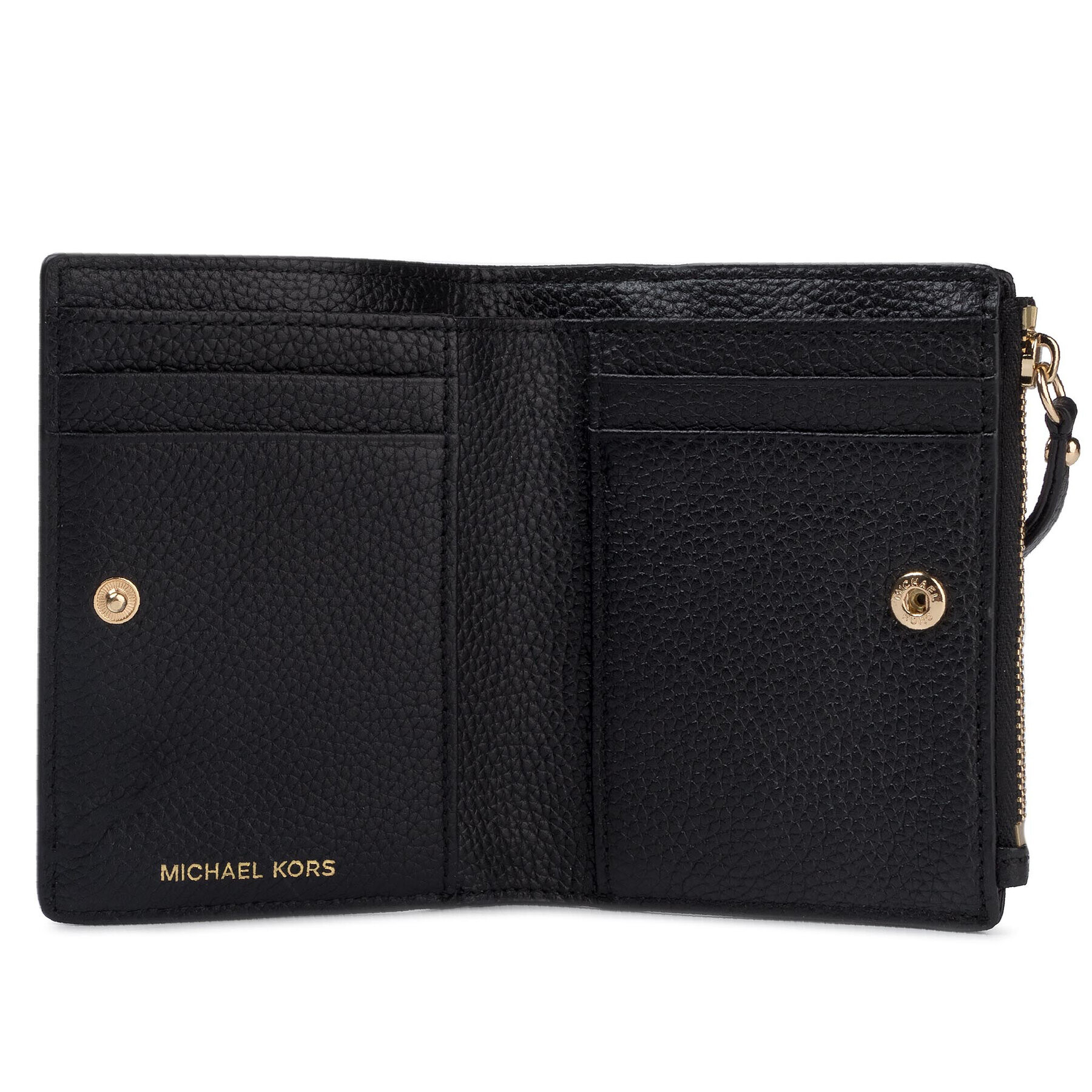 MICHAEL Michael Kors Portofel Mic de Damă Jet Set 34F9GJ6F2L Negru - Pled.ro