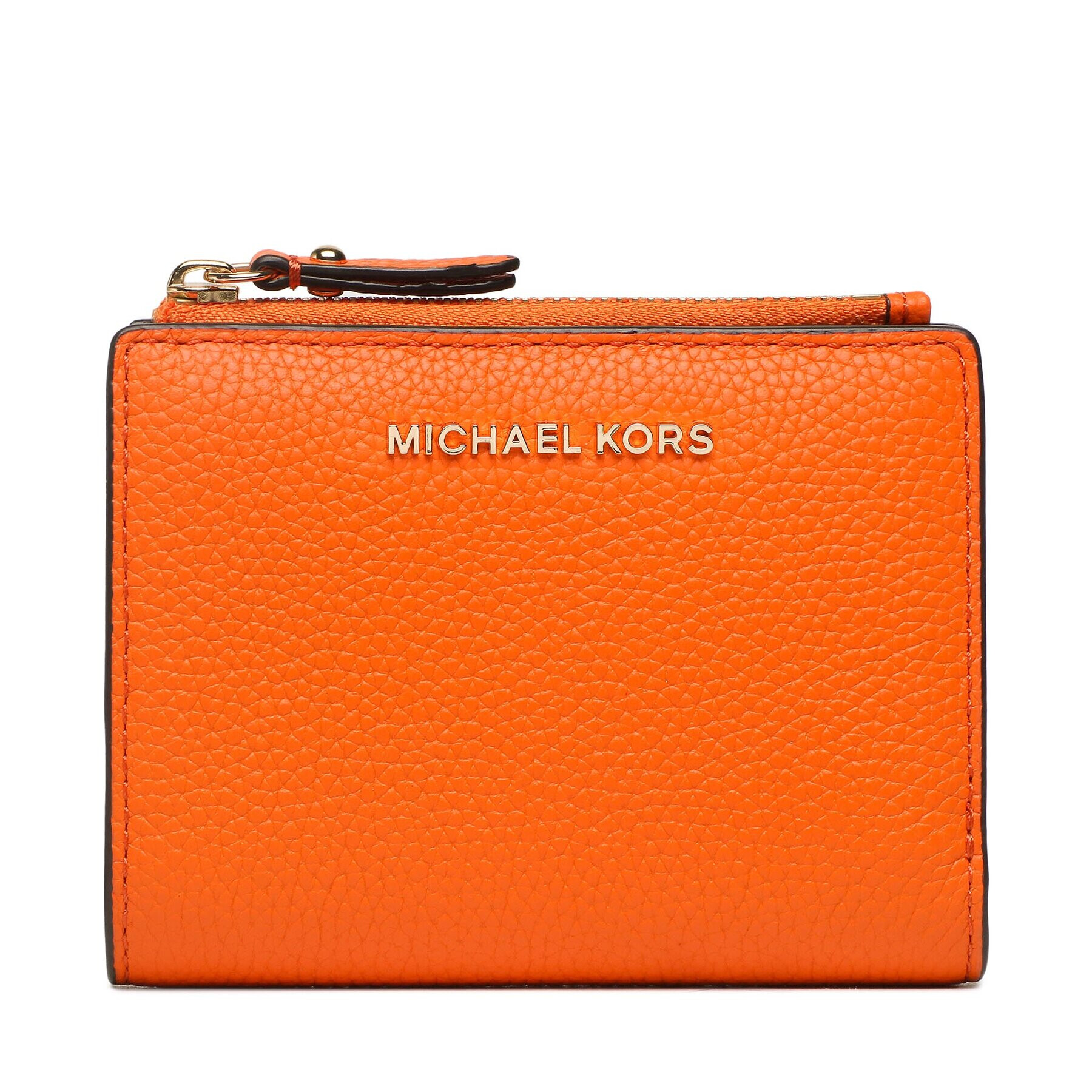 MICHAEL Michael Kors Portofel Mic de Damă Jet Set 34F9GJ6F2L Portocaliu - Pled.ro