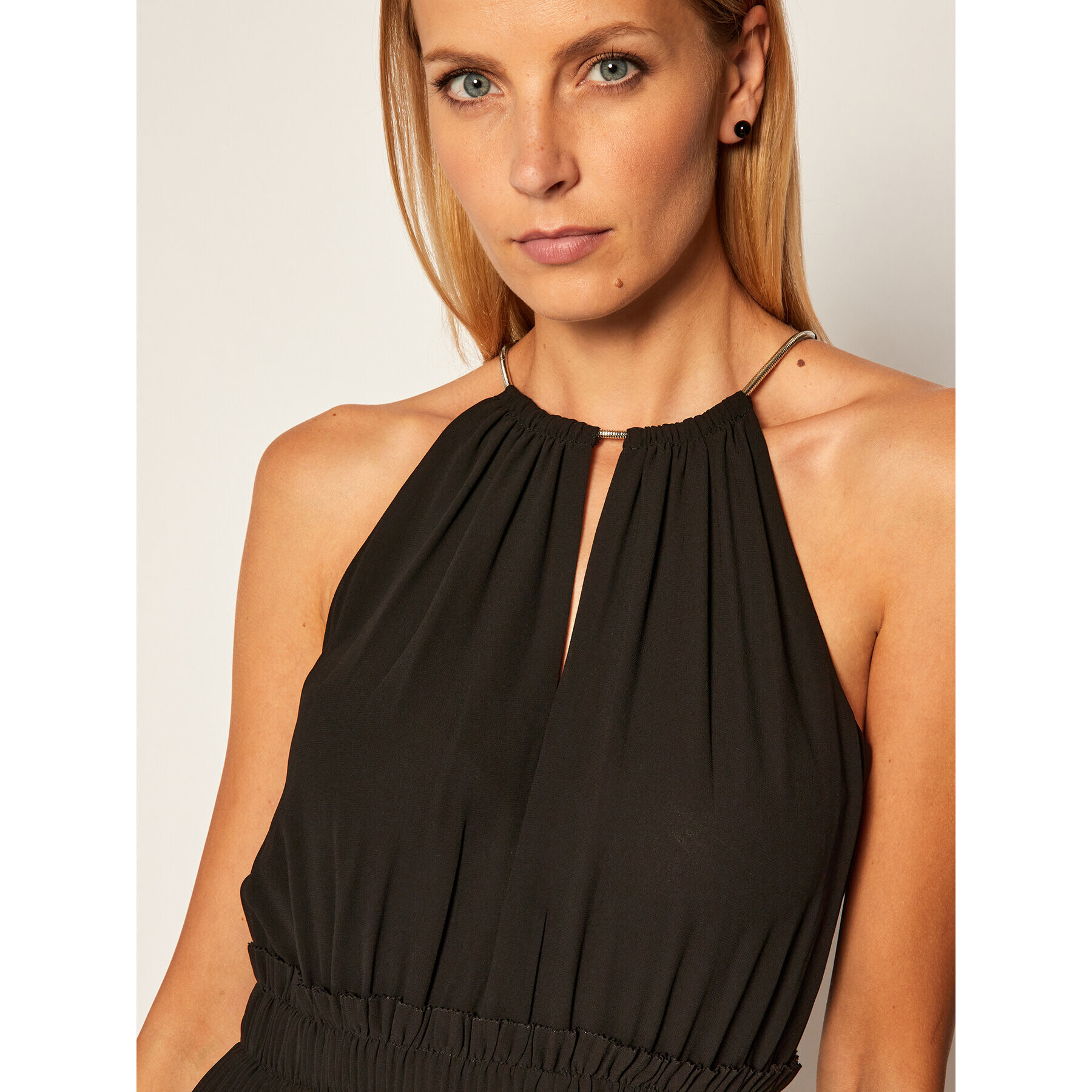 MICHAEL Michael Kors Rochie cocktail Chain MB98X037R3 Negru Regular Fit - Pled.ro