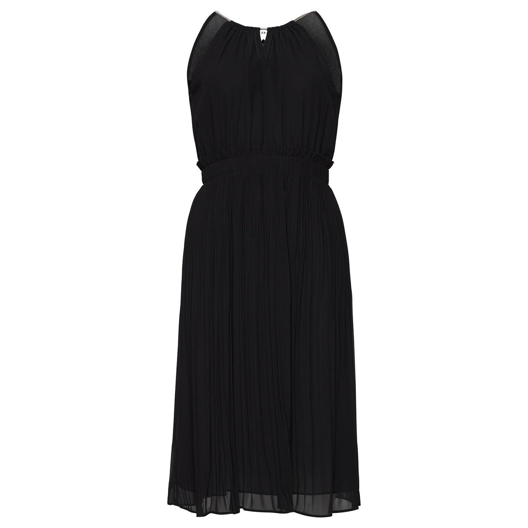 MICHAEL Michael Kors Rochie cocktail Chain MB98X037R3 Negru Regular Fit - Pled.ro