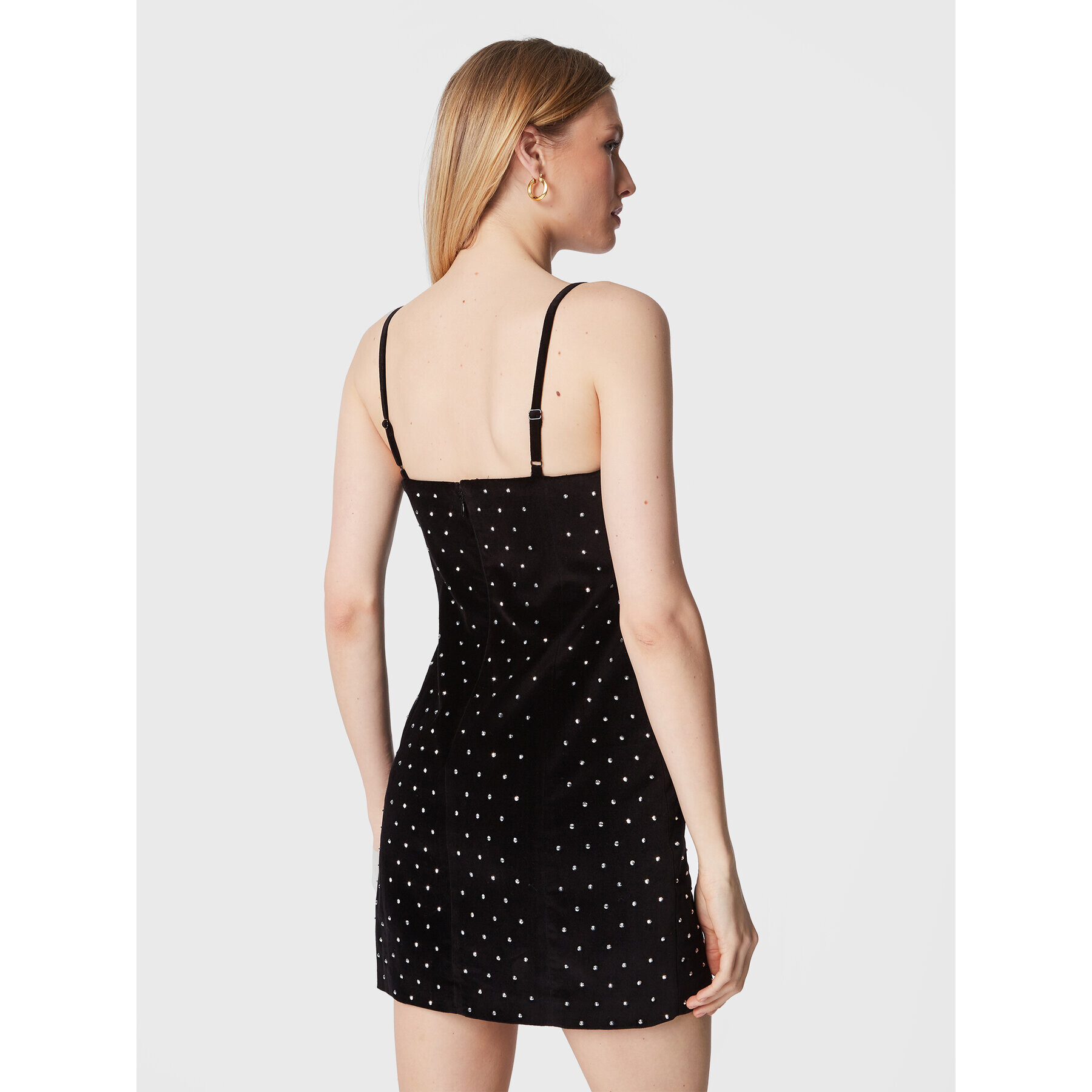 MICHAEL Michael Kors Rochie cocktail Embellished Bustier MF2819W6LN Negru Slim Fit - Pled.ro