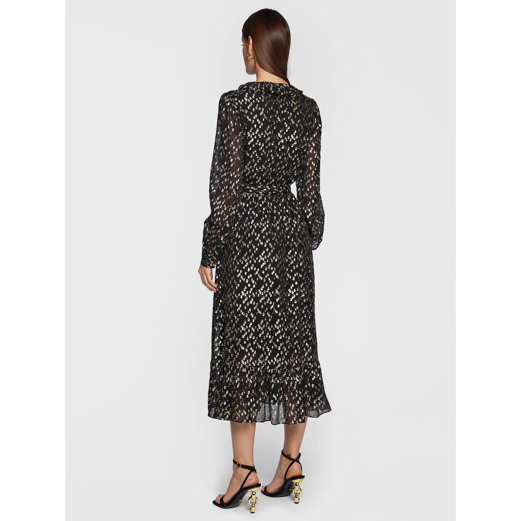 MICHAEL Michael Kors Rochie cocktail MF28Y8Z6MT Negru Regular Fit - Pled.ro