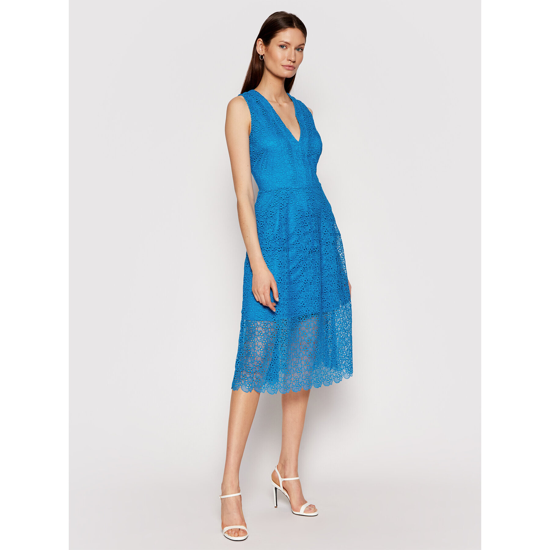 MICHAEL Michael Kors Rochie cocktail MS1803Y1D0 Albastru Regular Fit - Pled.ro