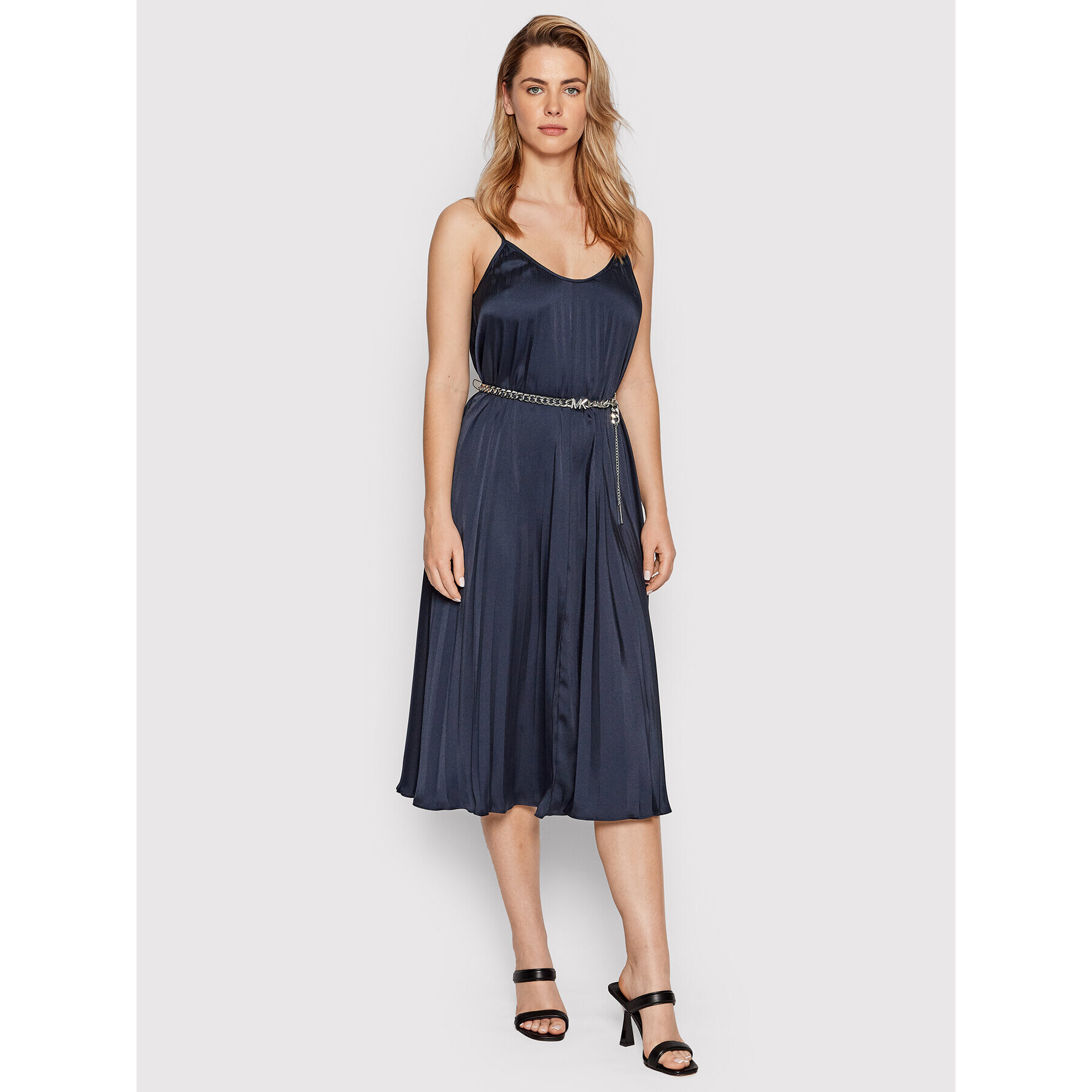 MICHAEL Michael Kors Rochie cocktail MS280Y22GJ Bleumarin Regular Fit - Pled.ro