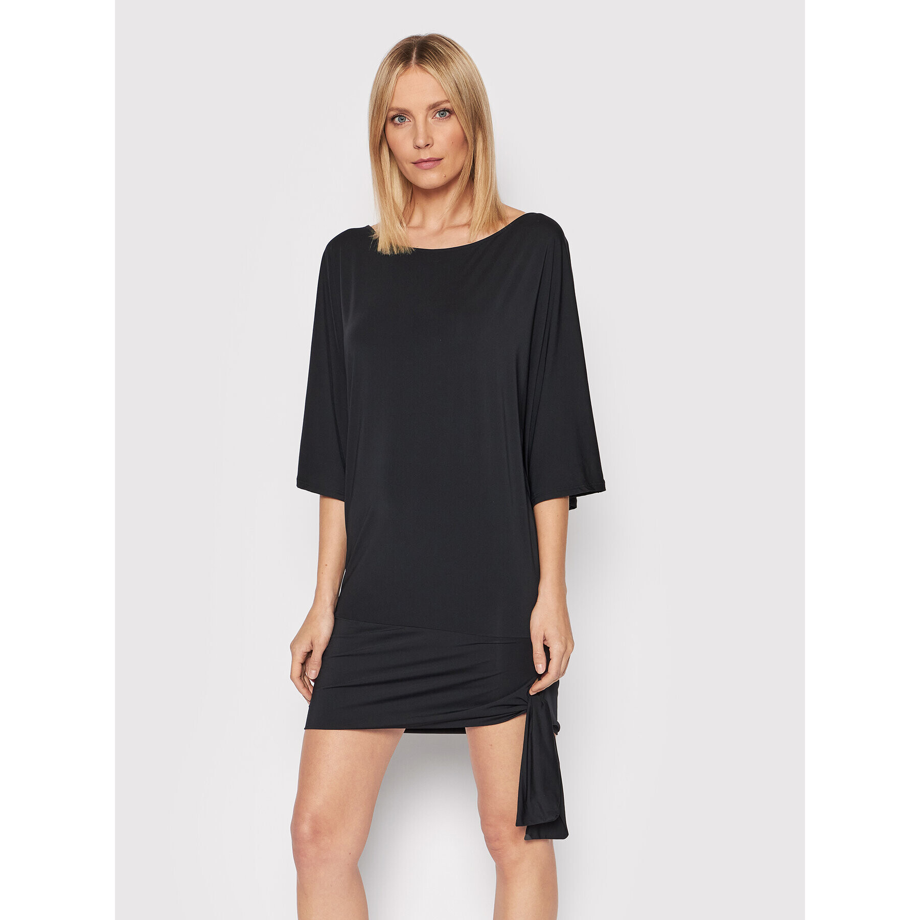 MICHAEL Michael Kors Rochie de plajă MM7M749 Negru Relaxed Fit - Pled.ro