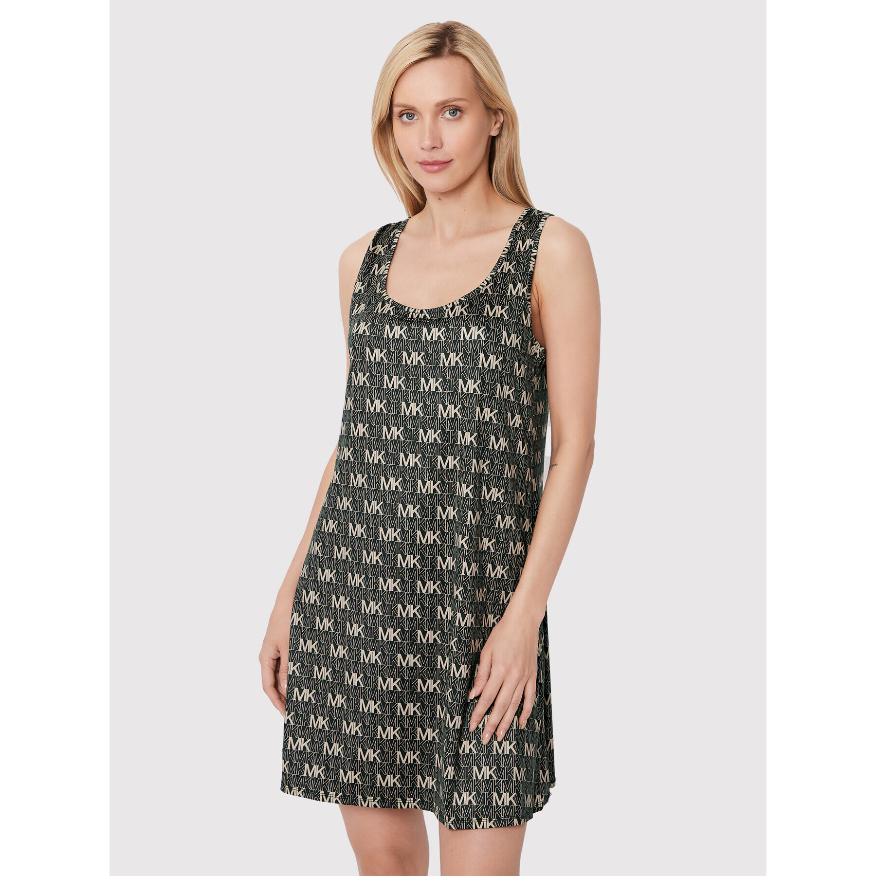 MICHAEL Michael Kors Rochie de plajă MM4F768 Negru Relaxed Fit - Pled.ro