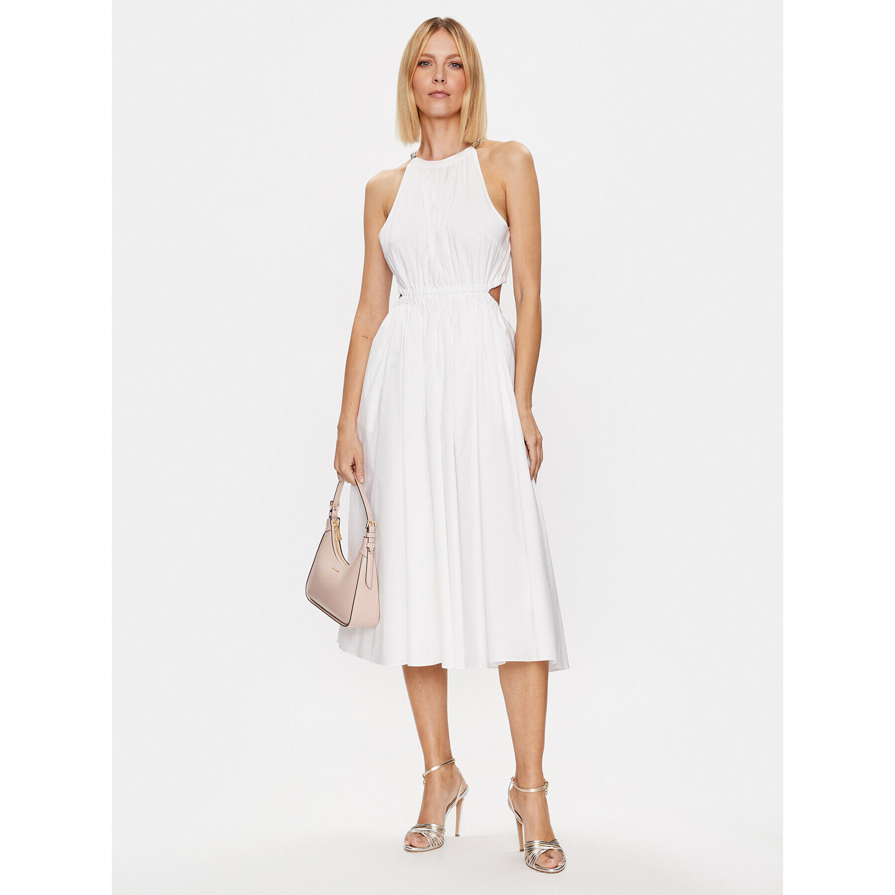 MICHAEL Michael Kors Rochie de zi MS28182F4C Alb Regular Fit - Pled.ro