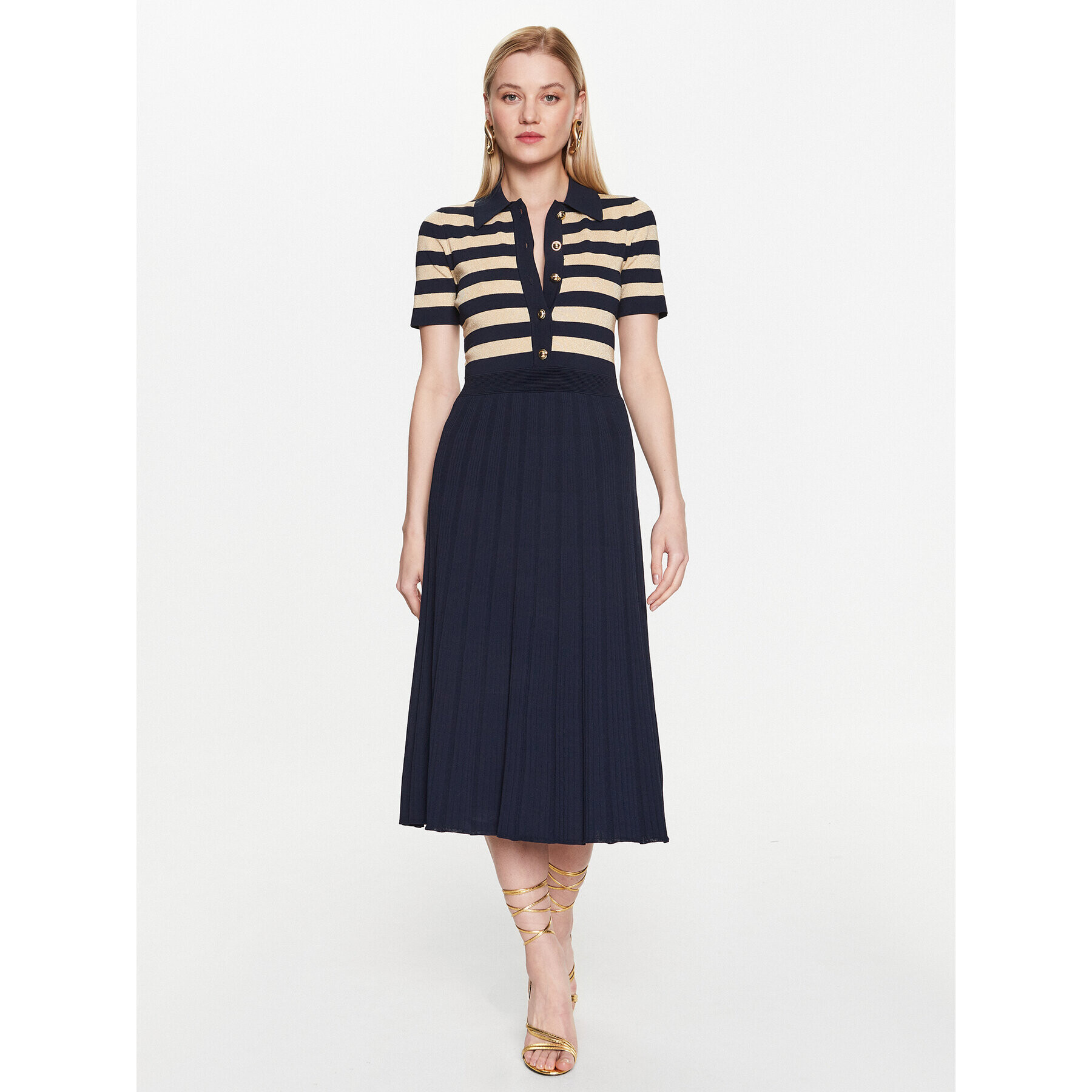 MICHAEL Michael Kors Rochie de zi MS381OW5EU Bleumarin Regular Fit - Pled.ro