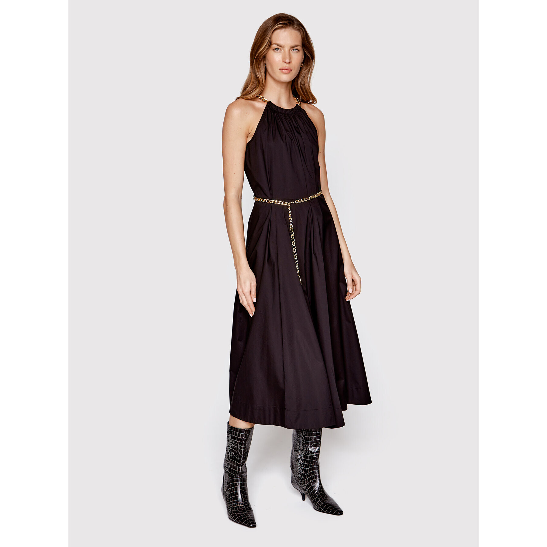 MICHAEL Michael Kors Rochie de zi MU2814EF4C Negru Regular Fit - Pled.ro