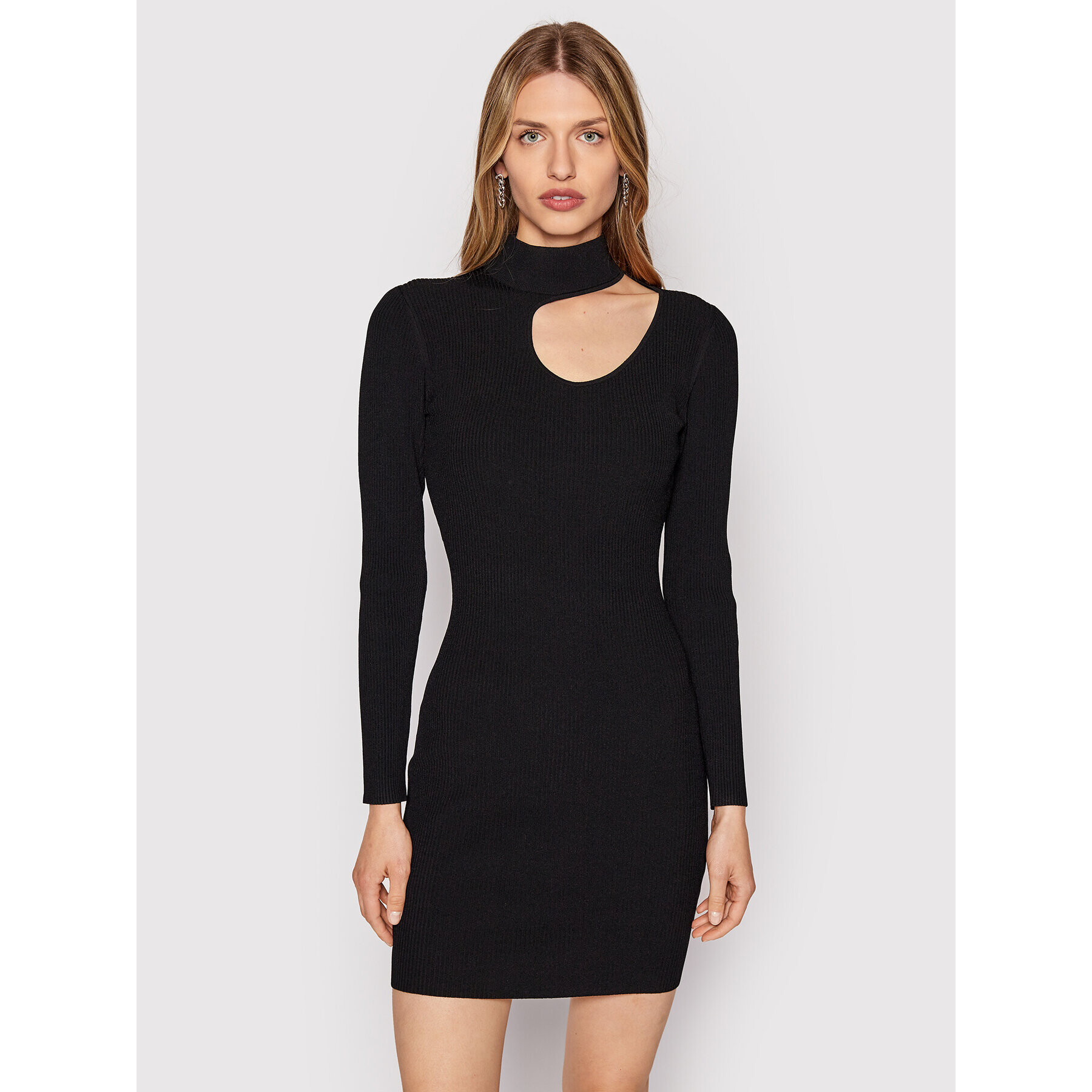 MICHAEL Michael Kors Rochie de zi MU2815533D Negru Slim Fit - Pled.ro