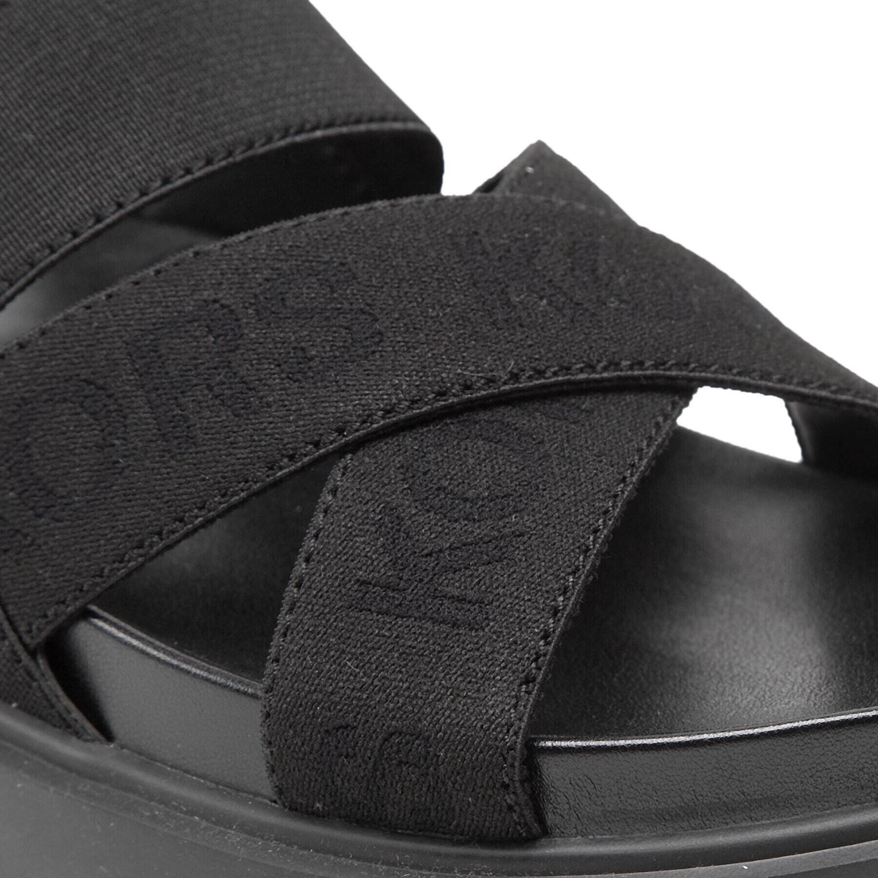 MICHAEL Michael Kors Sandale Larson Strap Sandal 43T2LSFA2D Negru - Pled.ro