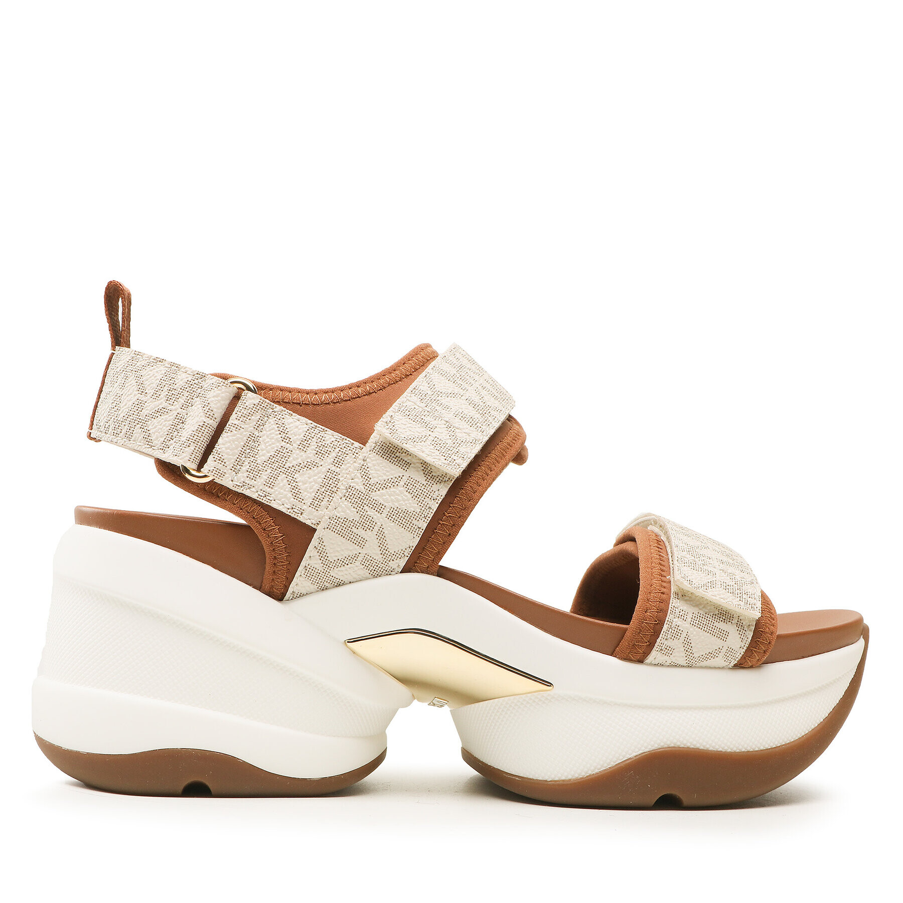 MICHAEL Michael Kors Sandale Maverick Sandal 43S2MVFA3B Bej - Pled.ro