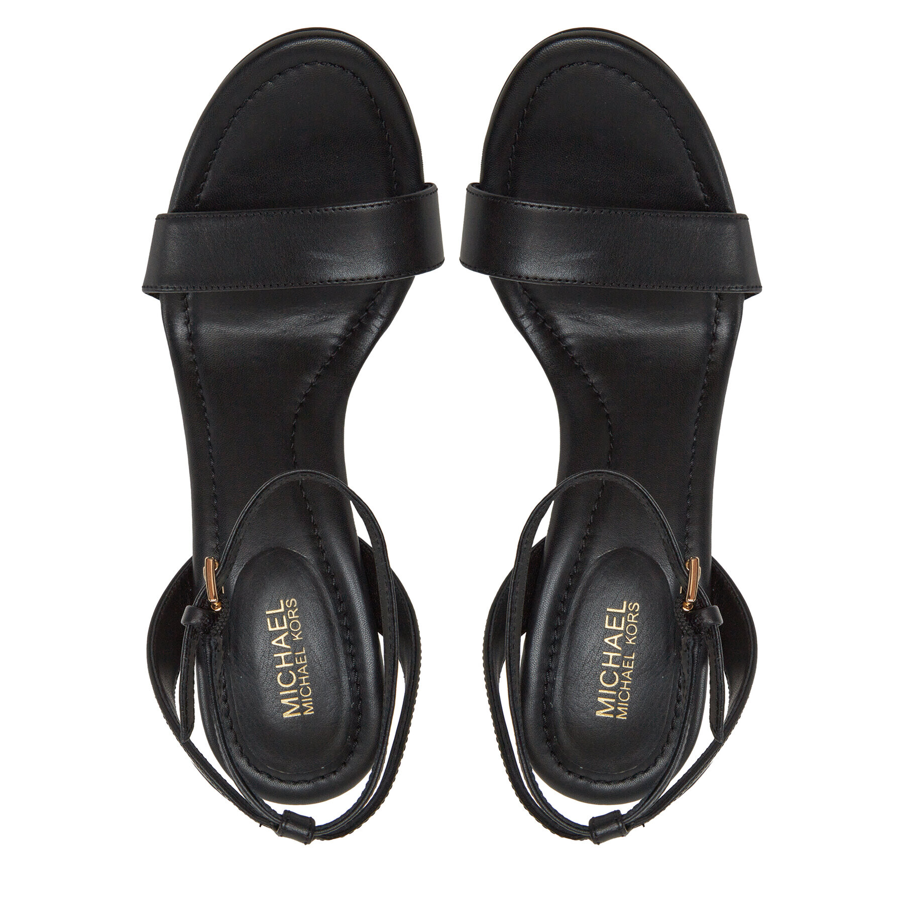 MICHAEL Michael Kors Sandale Tenley Sandal 40H3TYHS1L Negru - Pled.ro