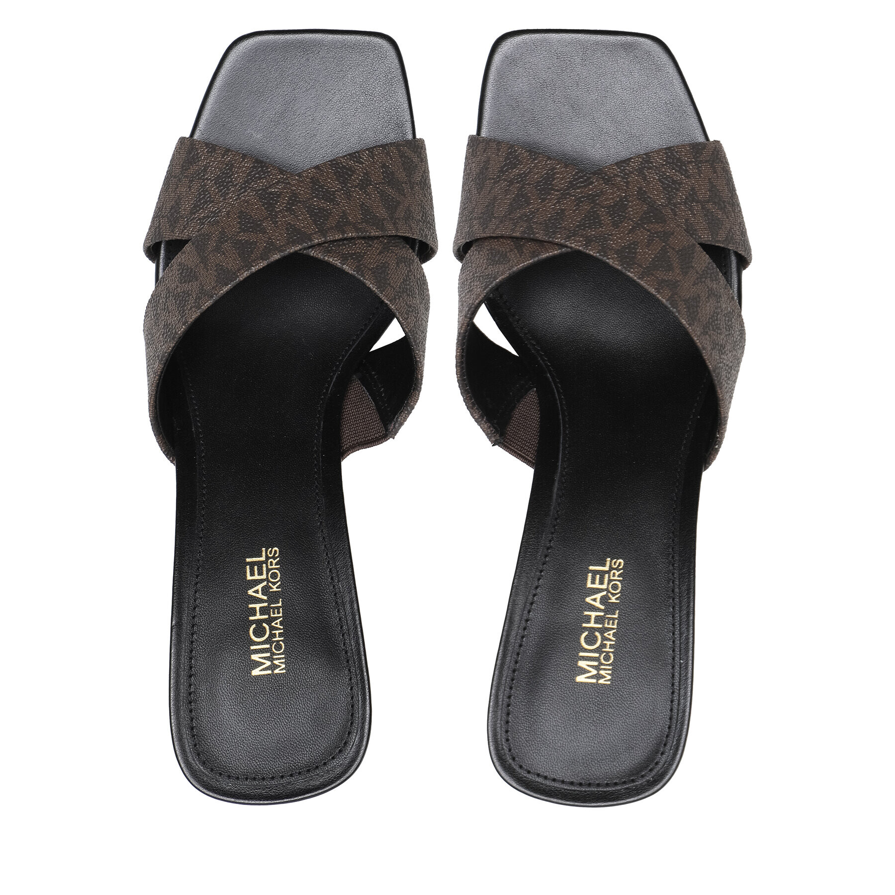 MICHAEL Michael Kors Șlapi Clara Mule 40F3CLMS2B Maro - Pled.ro