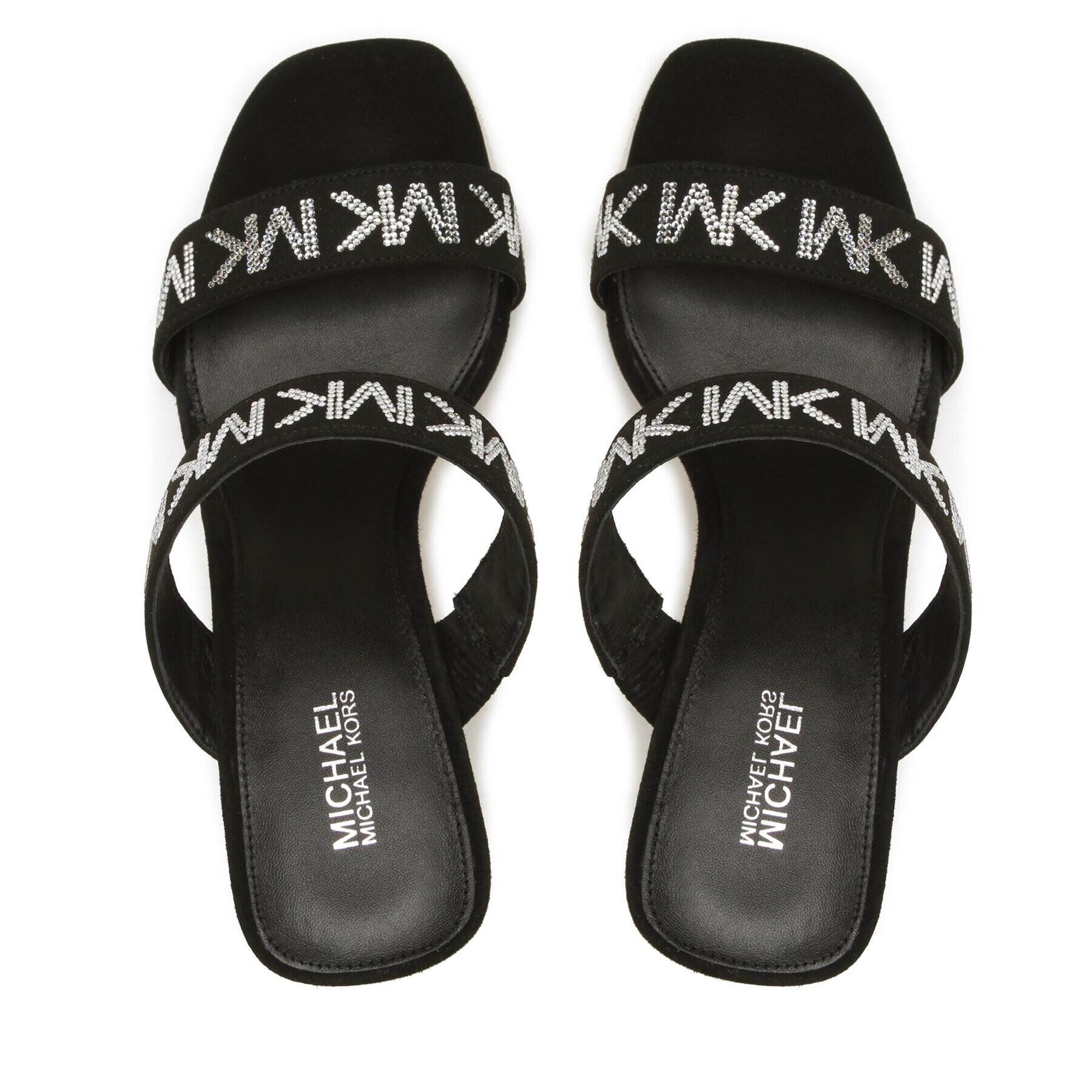 MICHAEL Michael Kors Șlapi Clara Sandal 40F2CLHS1S Negru - Pled.ro