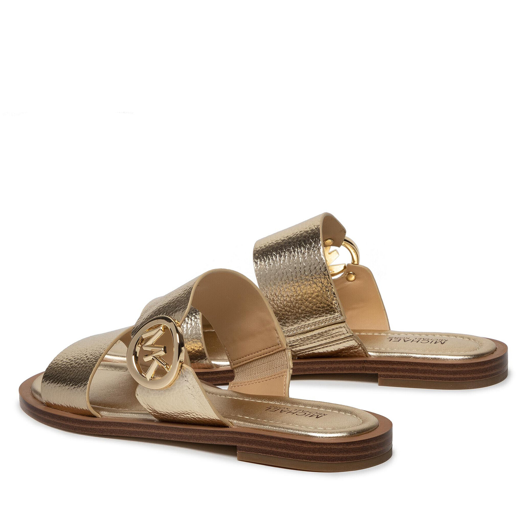 MICHAEL Michael Kors Șlapi Summer Sandal 40S2SUFA1M Auriu - Pled.ro