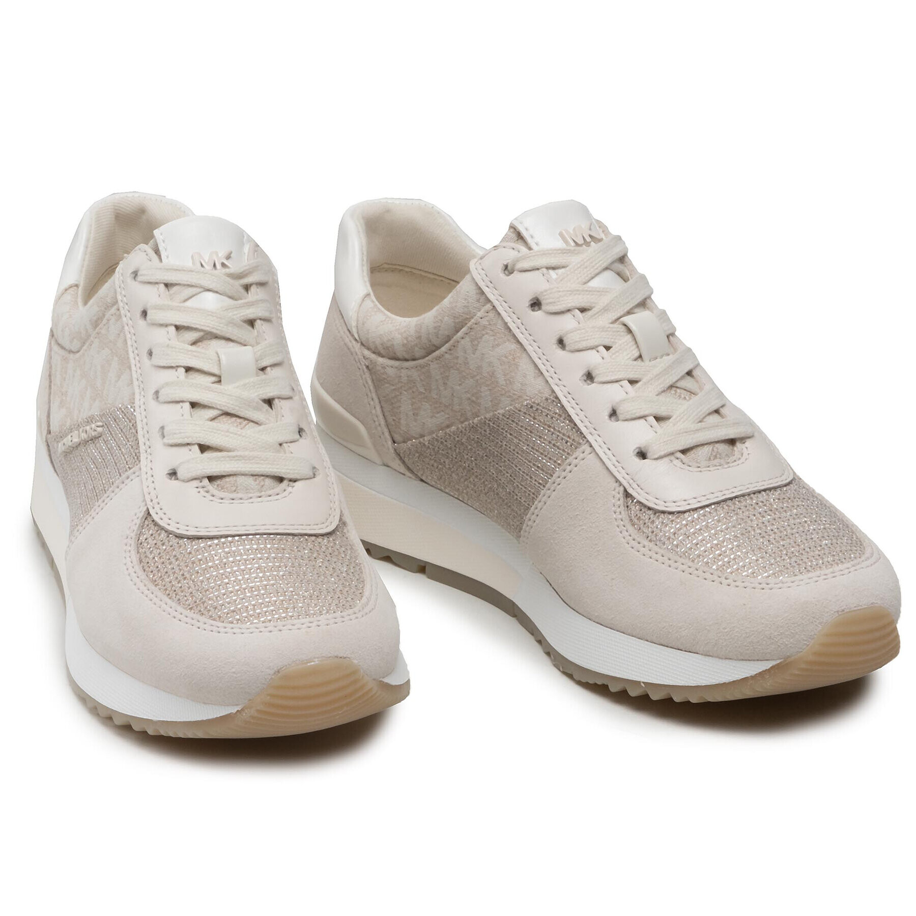 MICHAEL Michael Kors Sneakers Allie Trainer 43R1ALFS4D Bej - Pled.ro