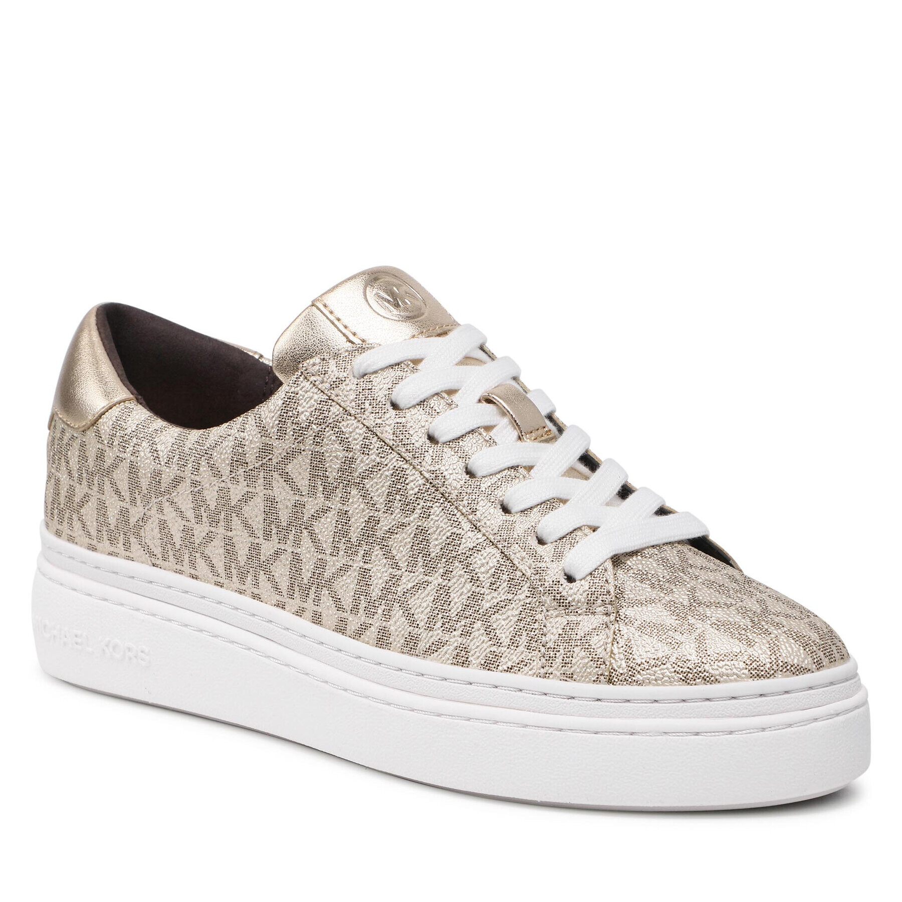 MICHAEL Michael Kors Sneakers Chapman Lace Up 43R2CHFS3B Auriu - Pled.ro