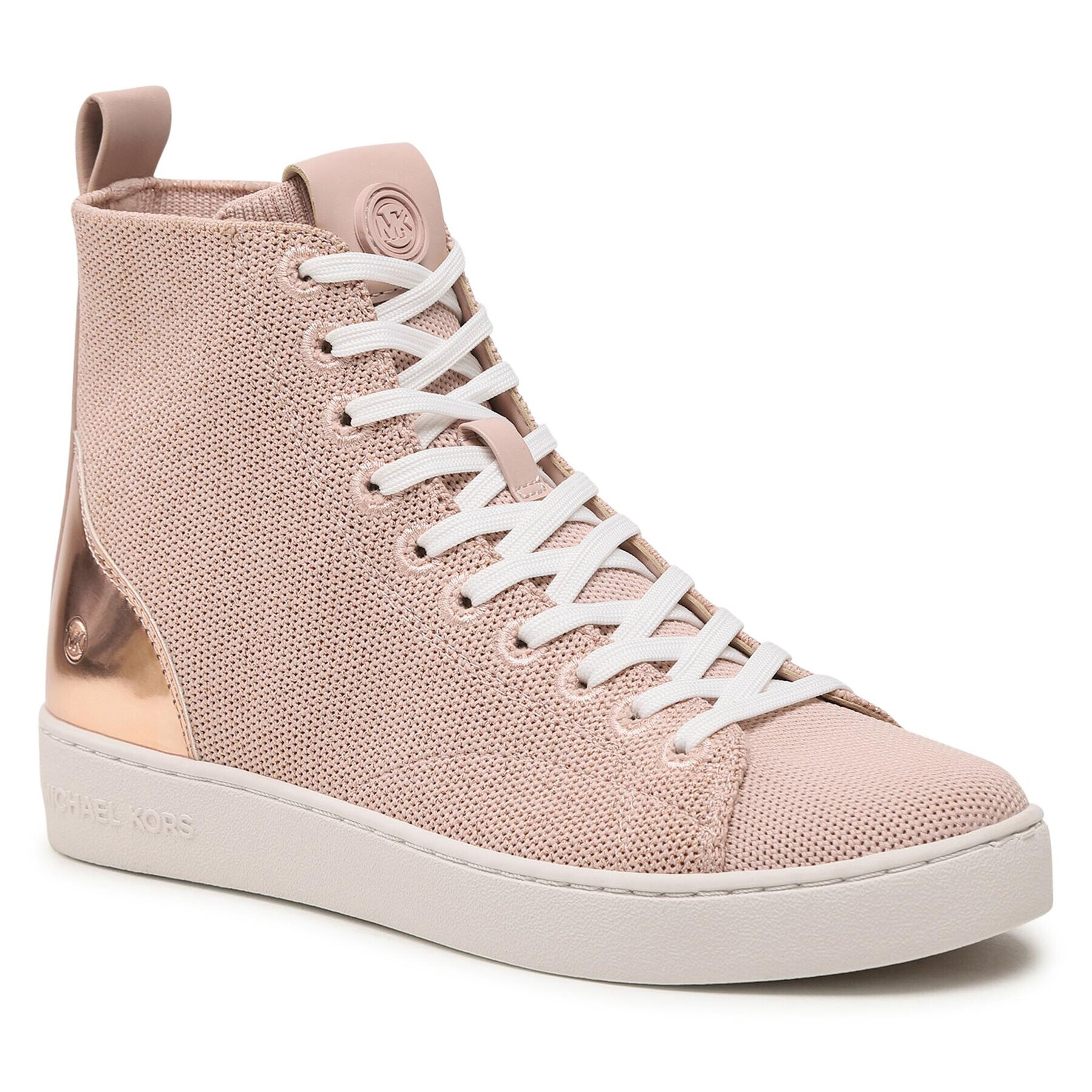 MICHAEL Michael Kors Sneakers Eddie Knit High Top 43S3NVFS2D Roz - Pled.ro