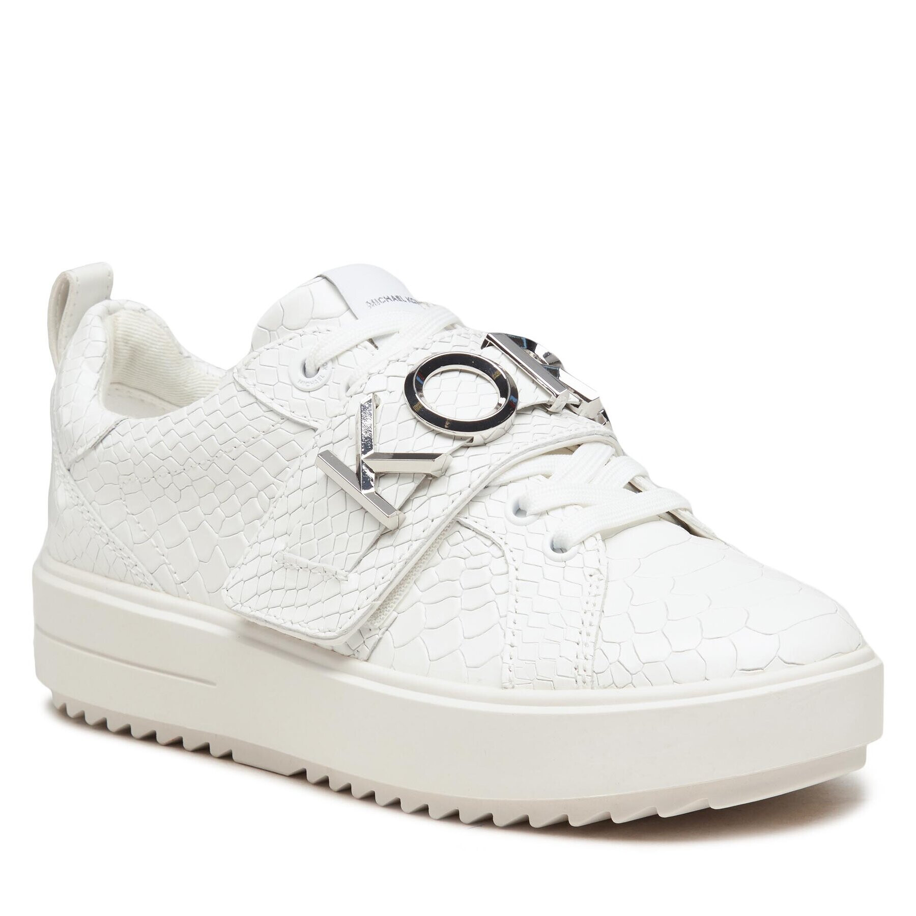 MICHAEL Michael Kors Sneakers Emmet Strap Lace Up 43R3EMFS1E Alb - Pled.ro