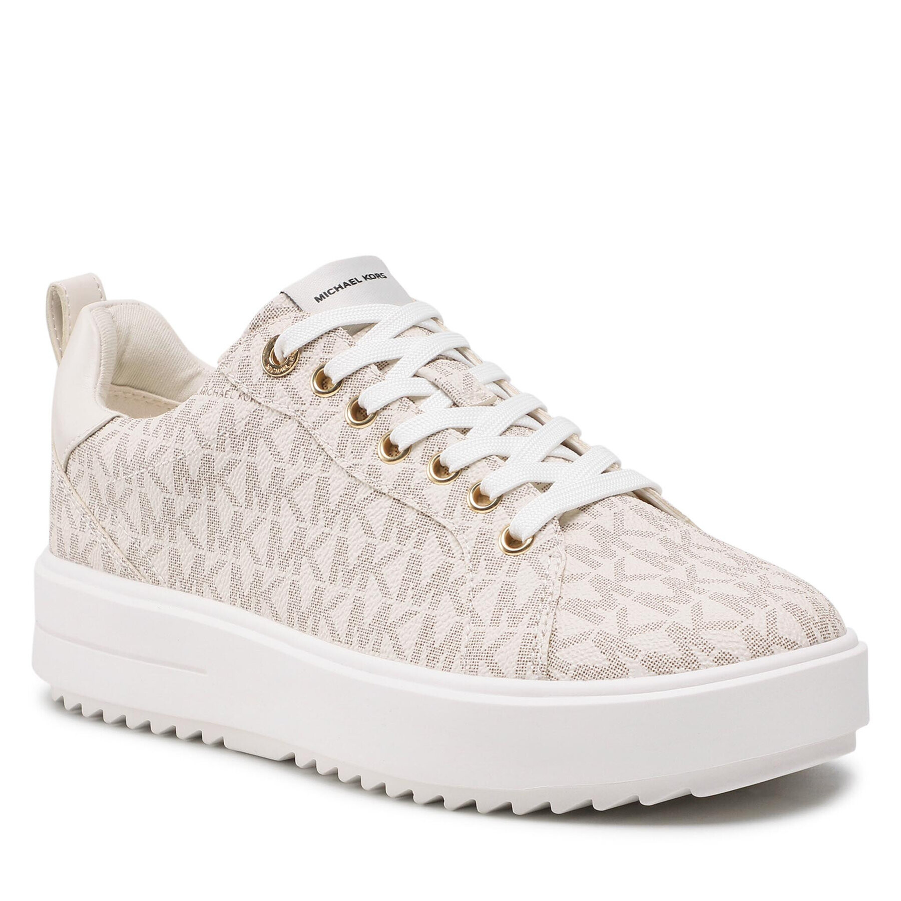 MICHAEL Michael Kors Sneakers Emmett Lace Up 43S2EMFS1B Bej - Pled.ro