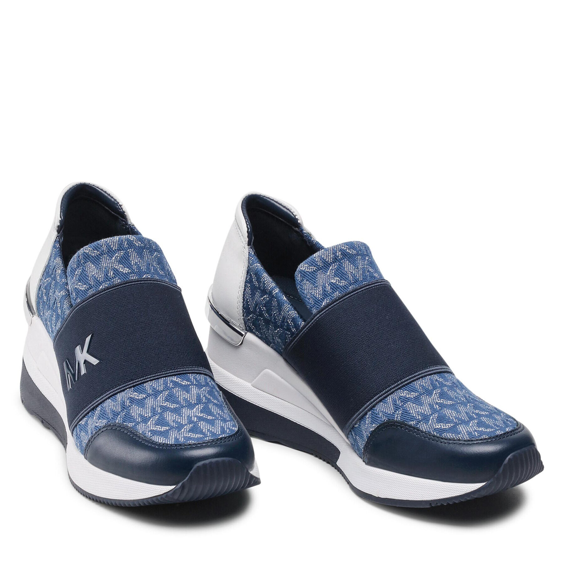 MICHAEL Michael Kors Sneakers Felix Trainer 43S2FXFS1Y Bleumarin - Pled.ro