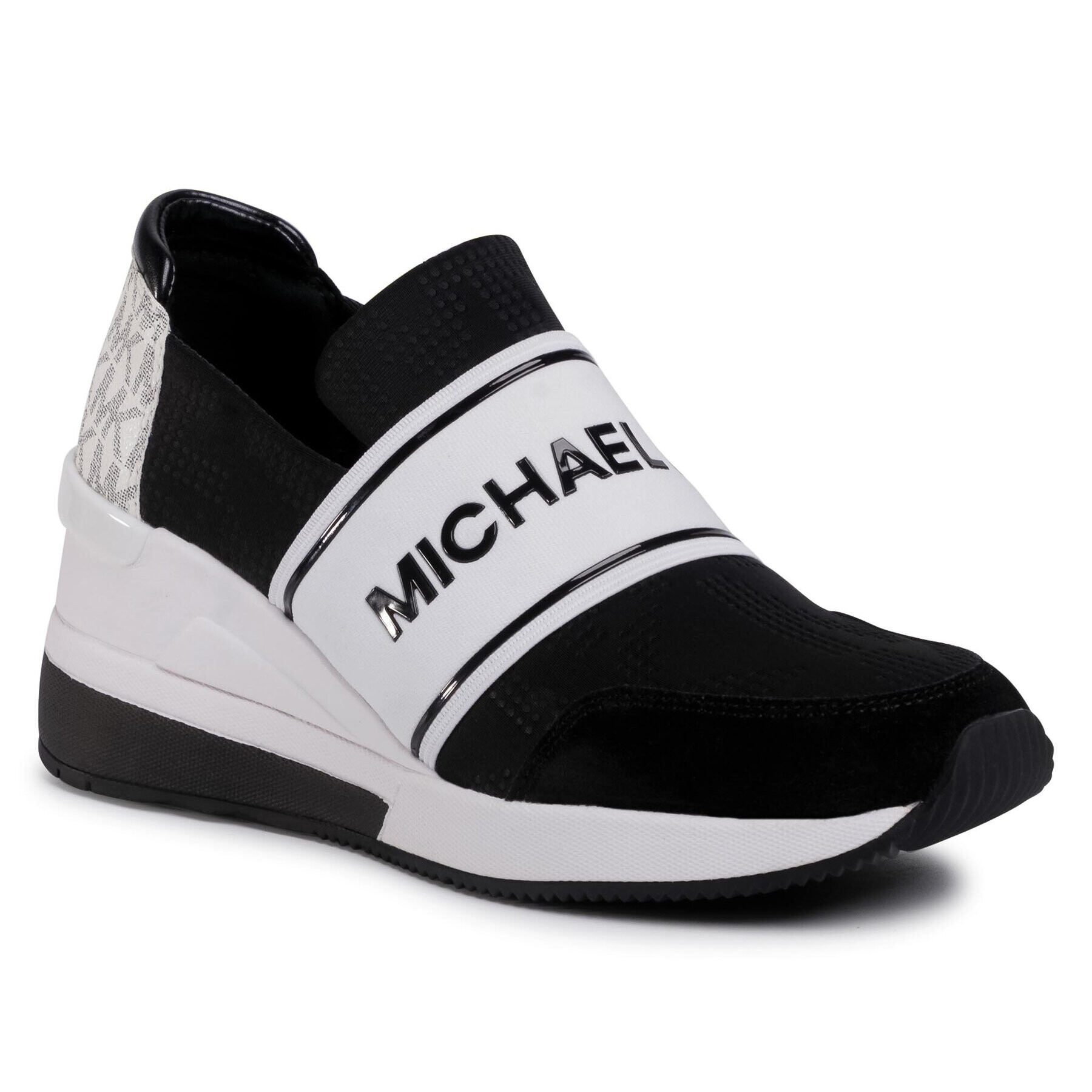 MICHAEL Michael Kors Sneakers Felix Trainer 43T0FXFS2D Negru - Pled.ro