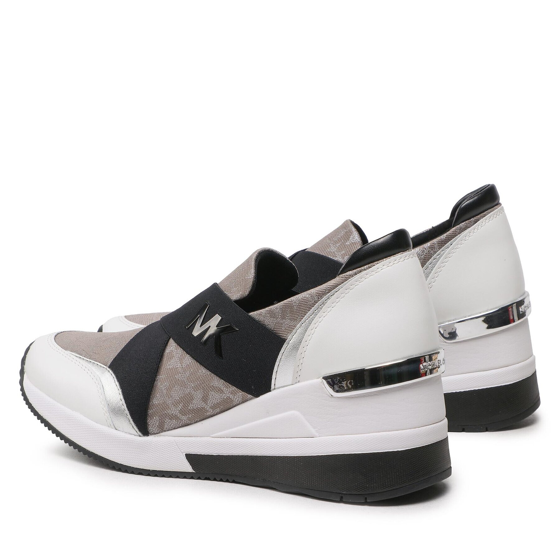 MICHAEL Michael Kors Sneakers Geena Slip On Trainer 43F2GNFP3Y Argintiu - Pled.ro