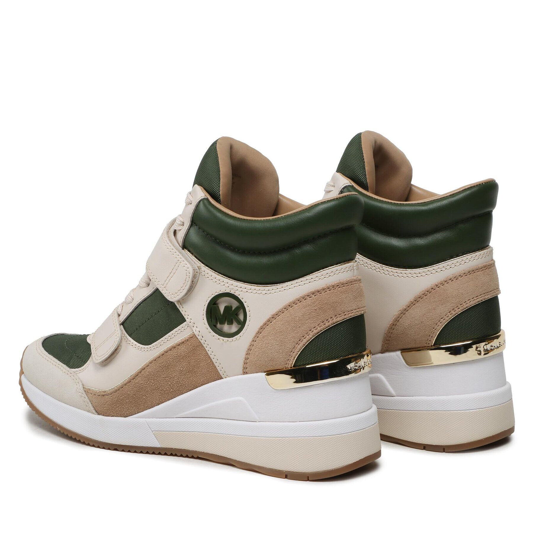 MICHAEL Michael Kors Sneakers Gentry High Top 43F3GYFE2D Bej - Pled.ro