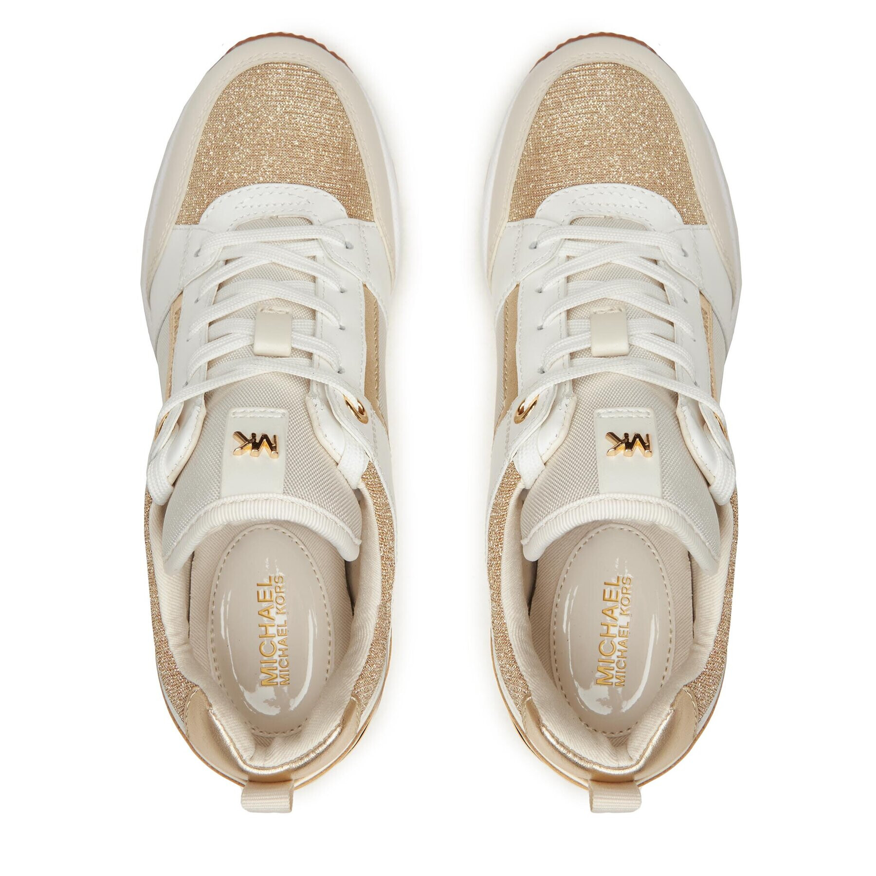 MICHAEL Michael Kors Sneakers Georgie Trainer 43R3GEFS2D Alb - Pled.ro