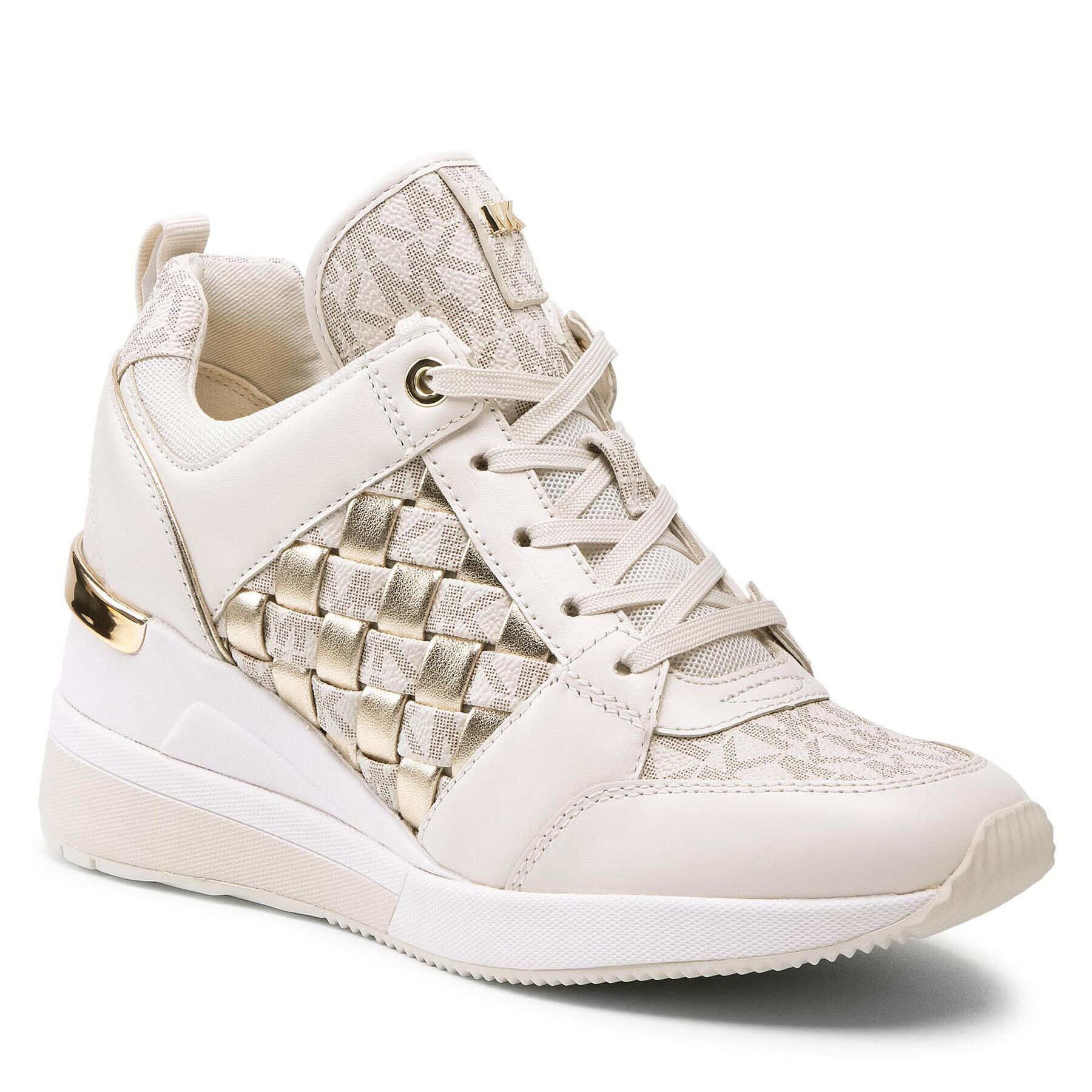 MICHAEL Michael Kors Sneakers Georgie Trainer 43T1GEFS1L Alb - Pled.ro