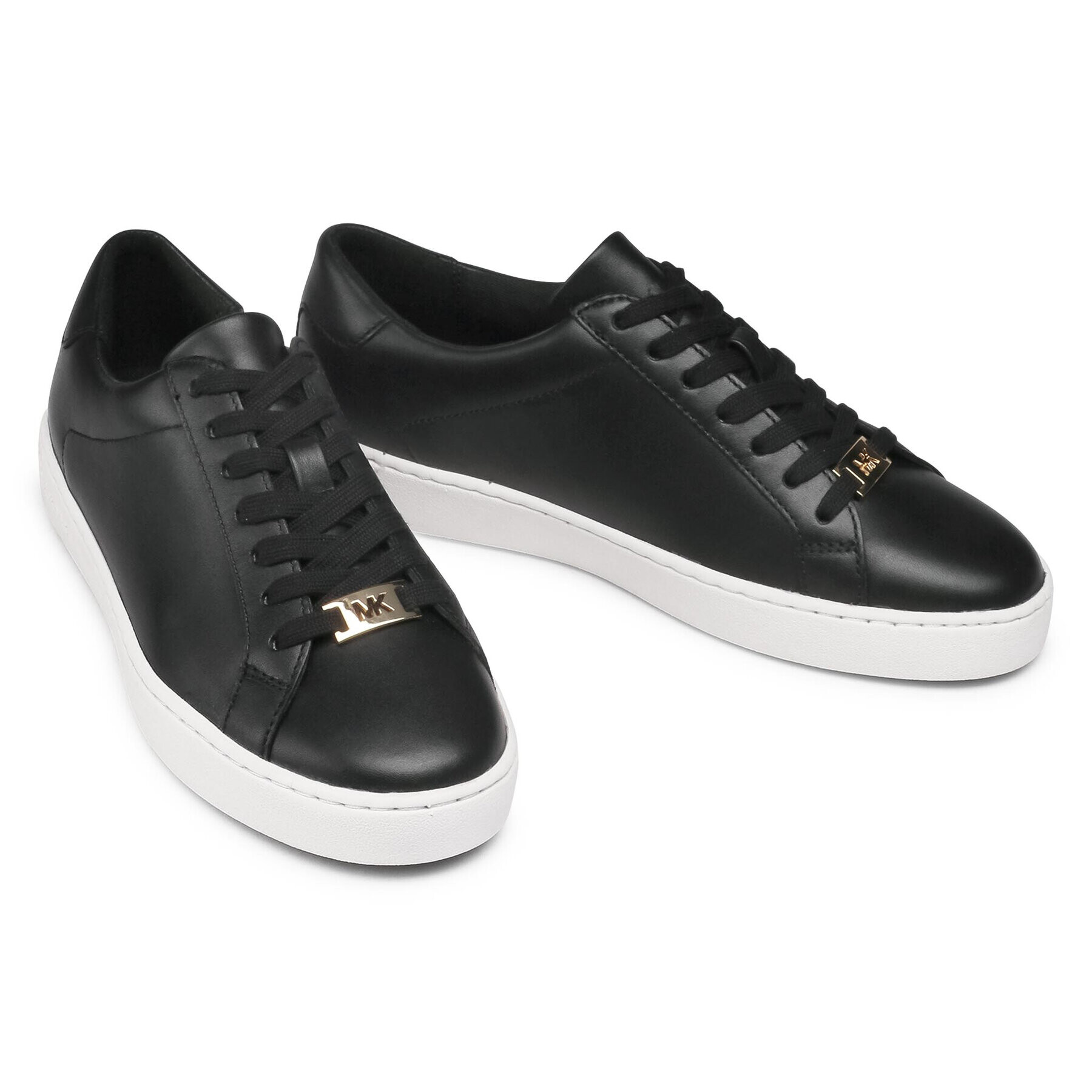 MICHAEL Michael Kors Sneakers Irving Lace Up 43T9IRFS4L Negru - Pled.ro