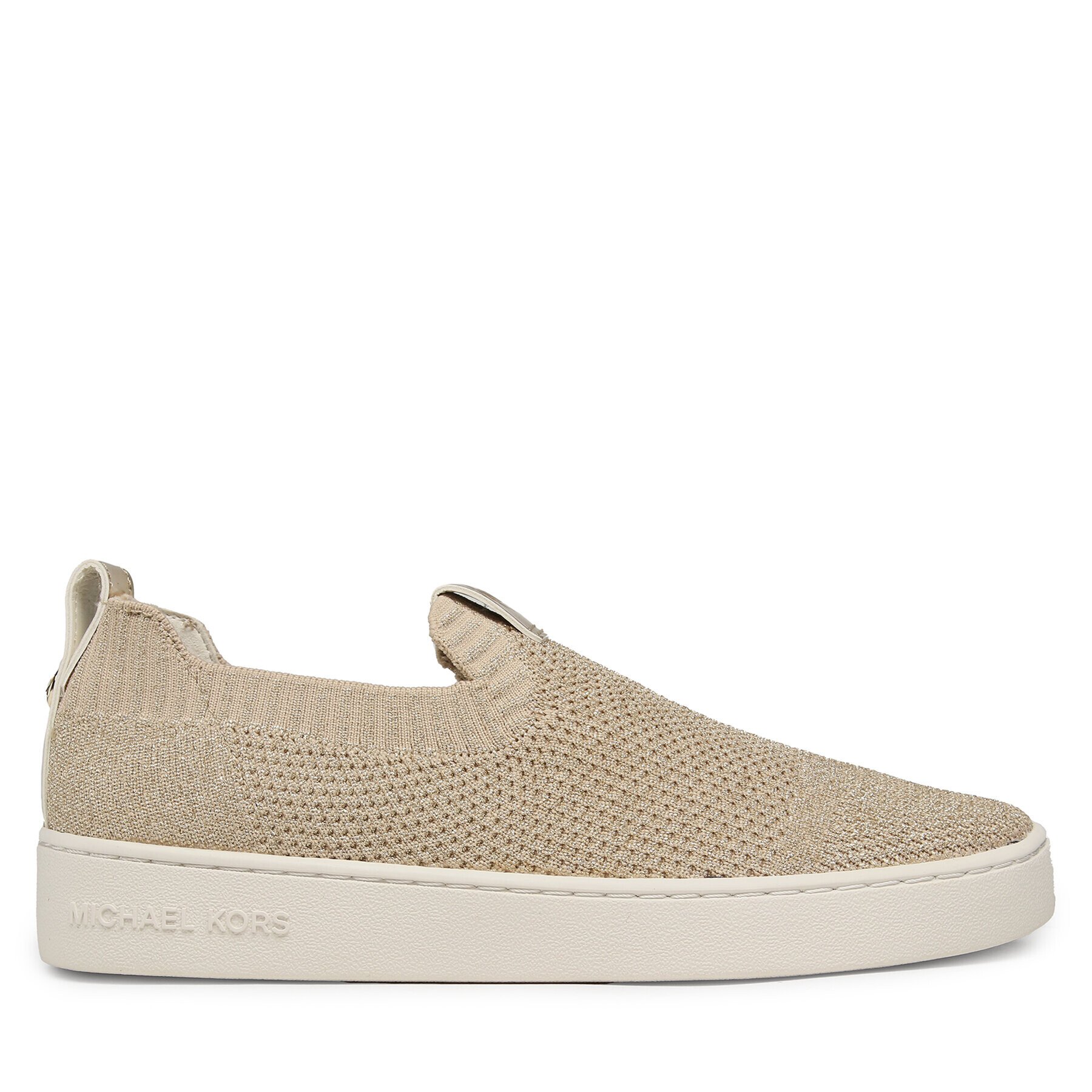 MICHAEL Michael Kors Sneakers Juno Knit Slip On 43R3JUFSAM Auriu - Pled.ro