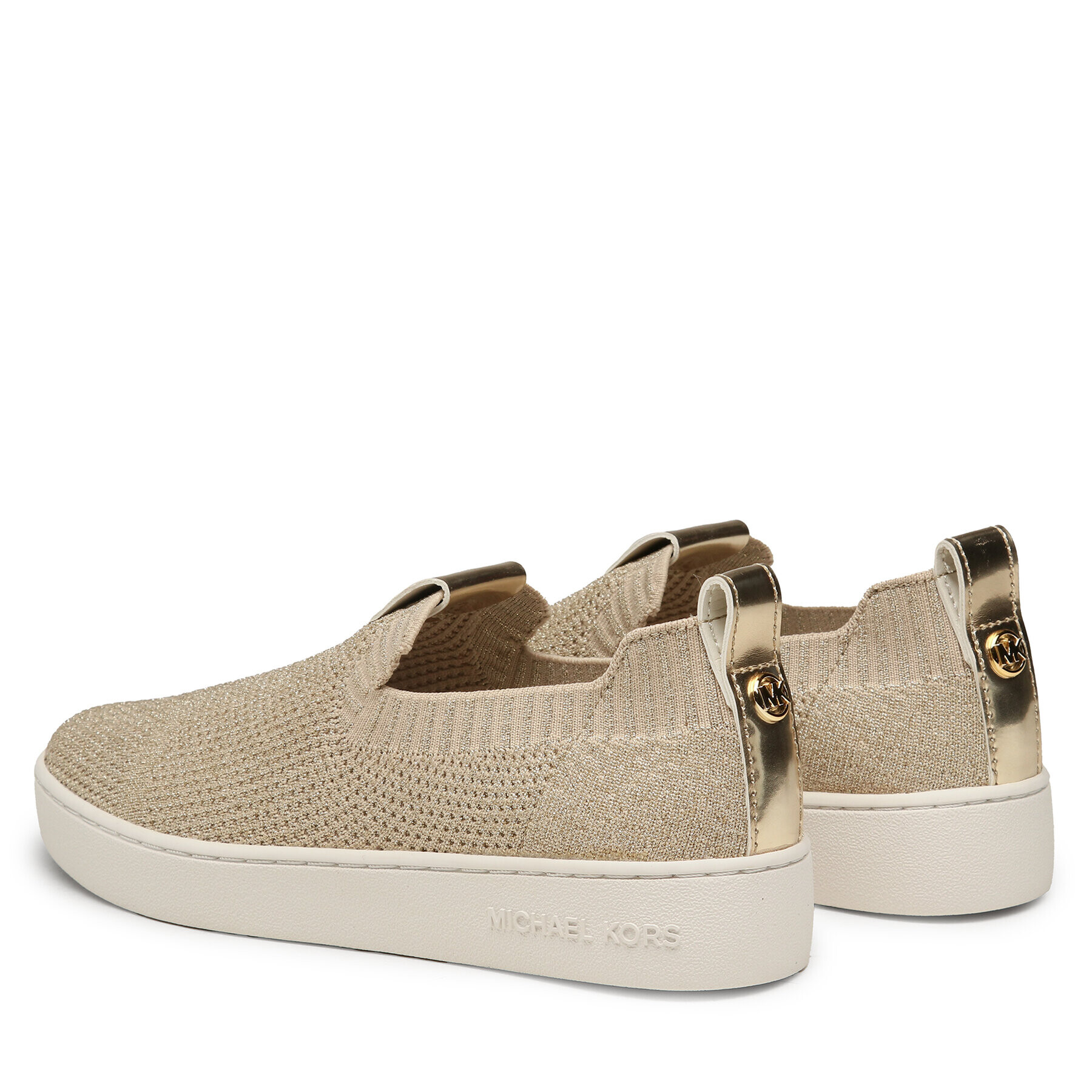 MICHAEL Michael Kors Sneakers Juno Knit Slip On 43R3JUFSAM Auriu - Pled.ro