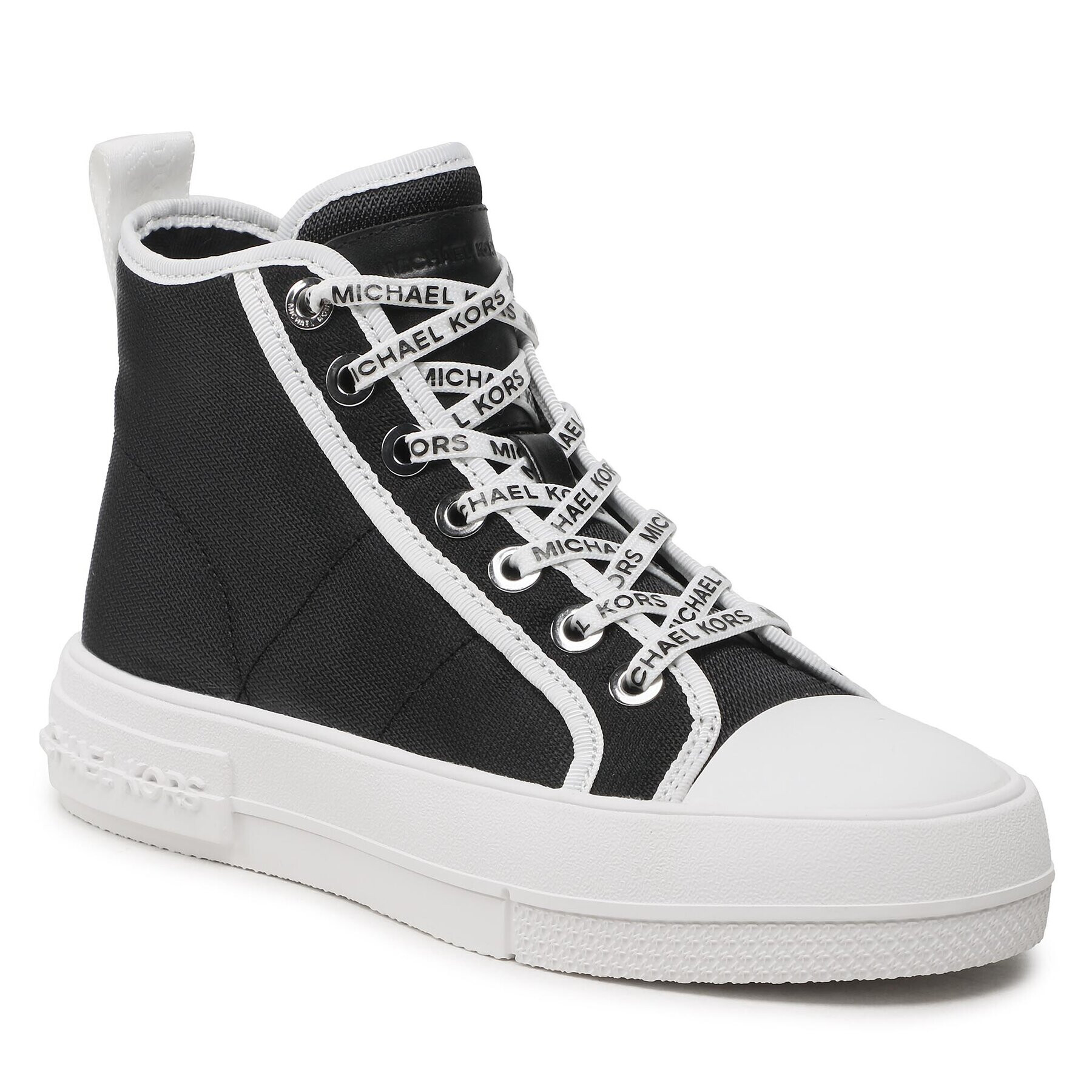 MICHAEL Michael Kors Teniși Evy High Top 43S3EYFE6D Negru - Pled.ro