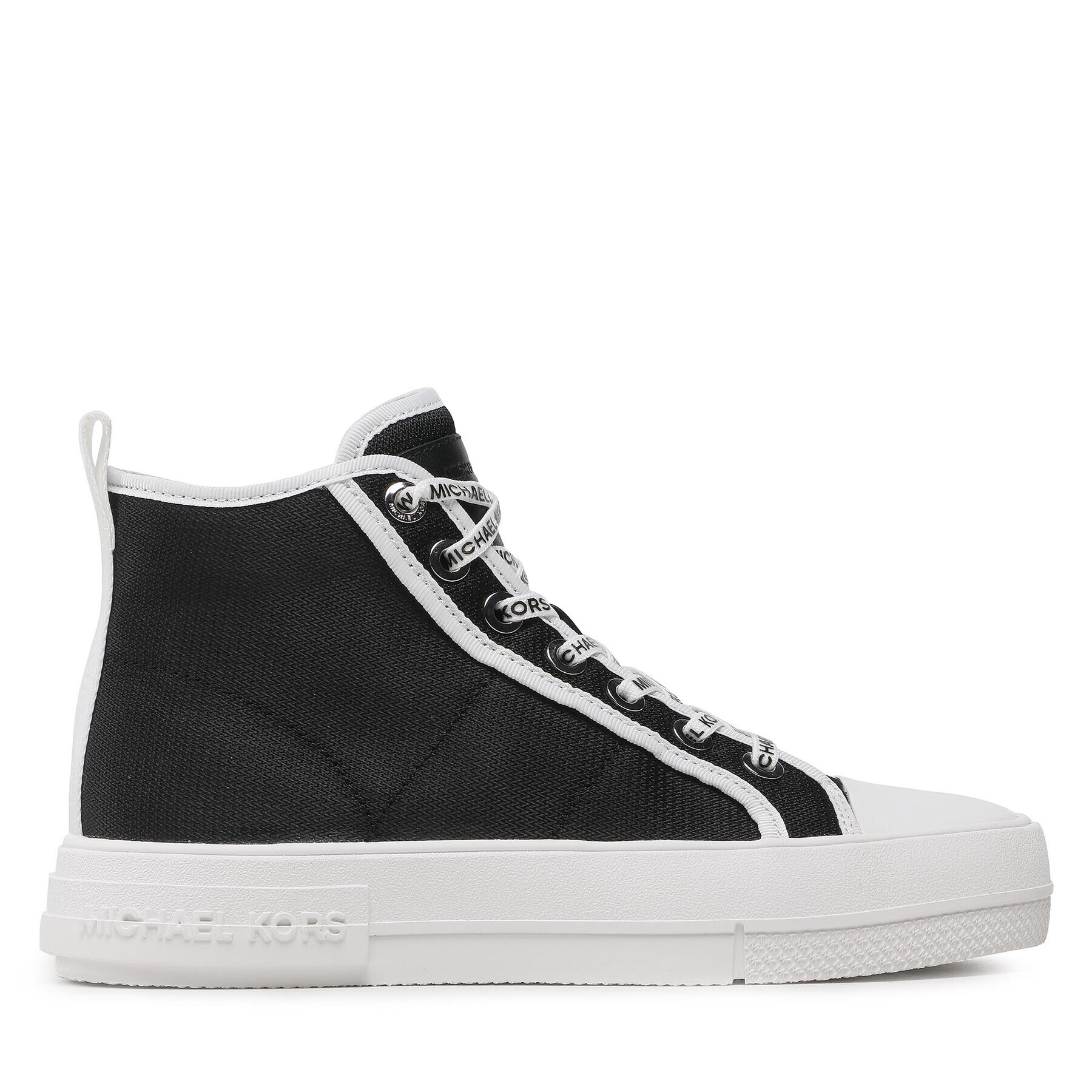 MICHAEL Michael Kors Teniși Evy High Top 43S3EYFE6D Negru - Pled.ro