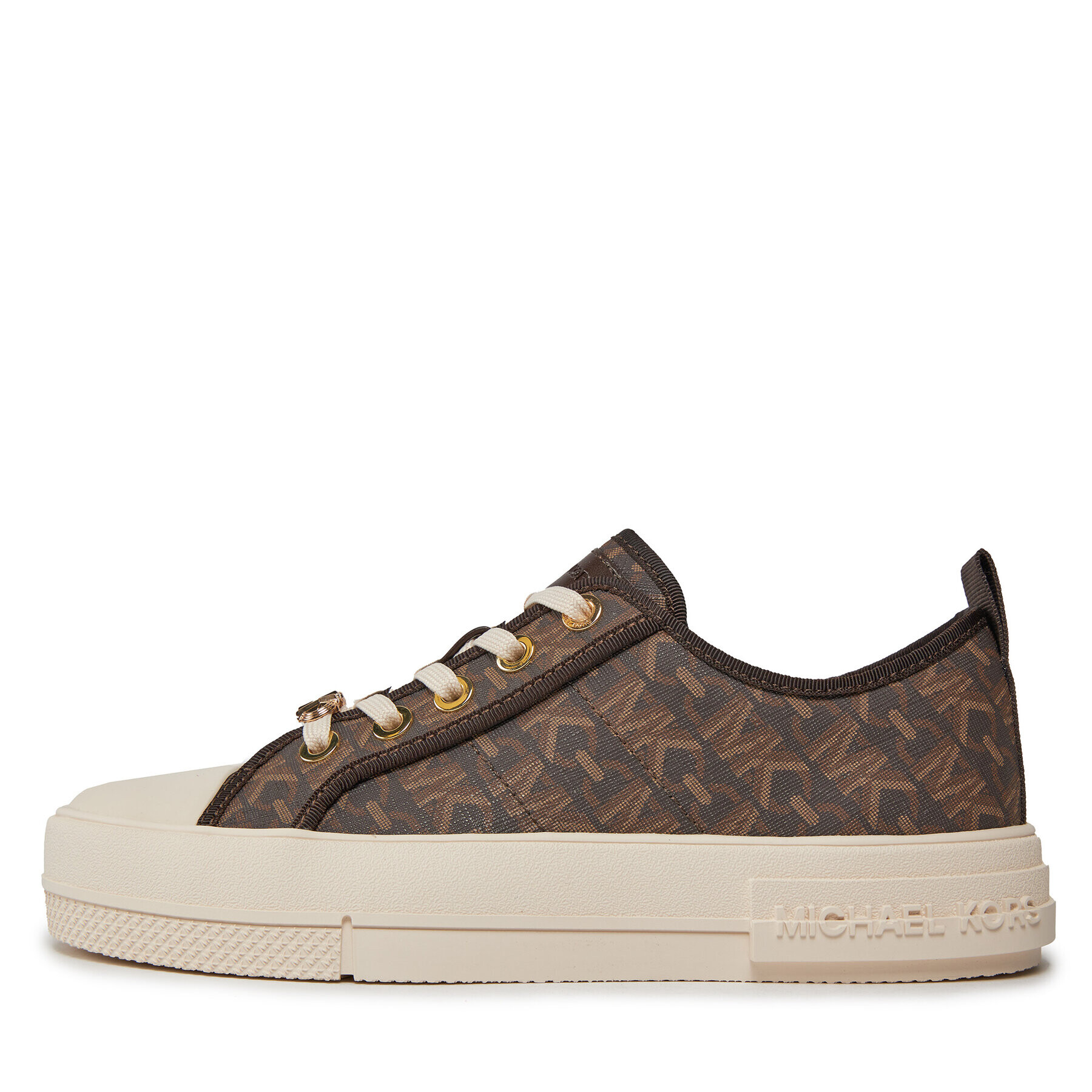 MICHAEL Michael Kors Teniși Evy Lace Up 43H3EYFS1B Maro - Pled.ro