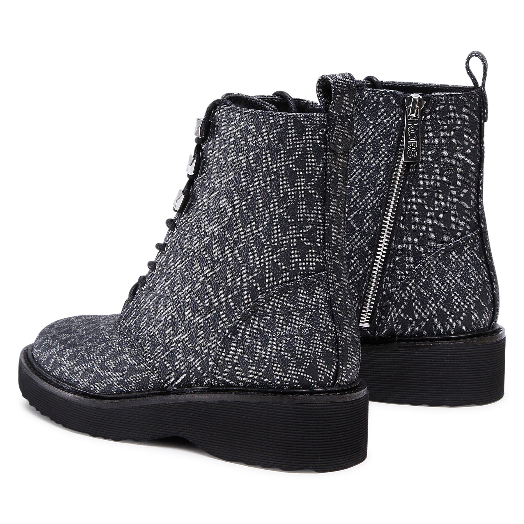 MICHAEL Michael Kors Trappers Haskell Bootie 40F2HSFE5B Negru - Pled.ro