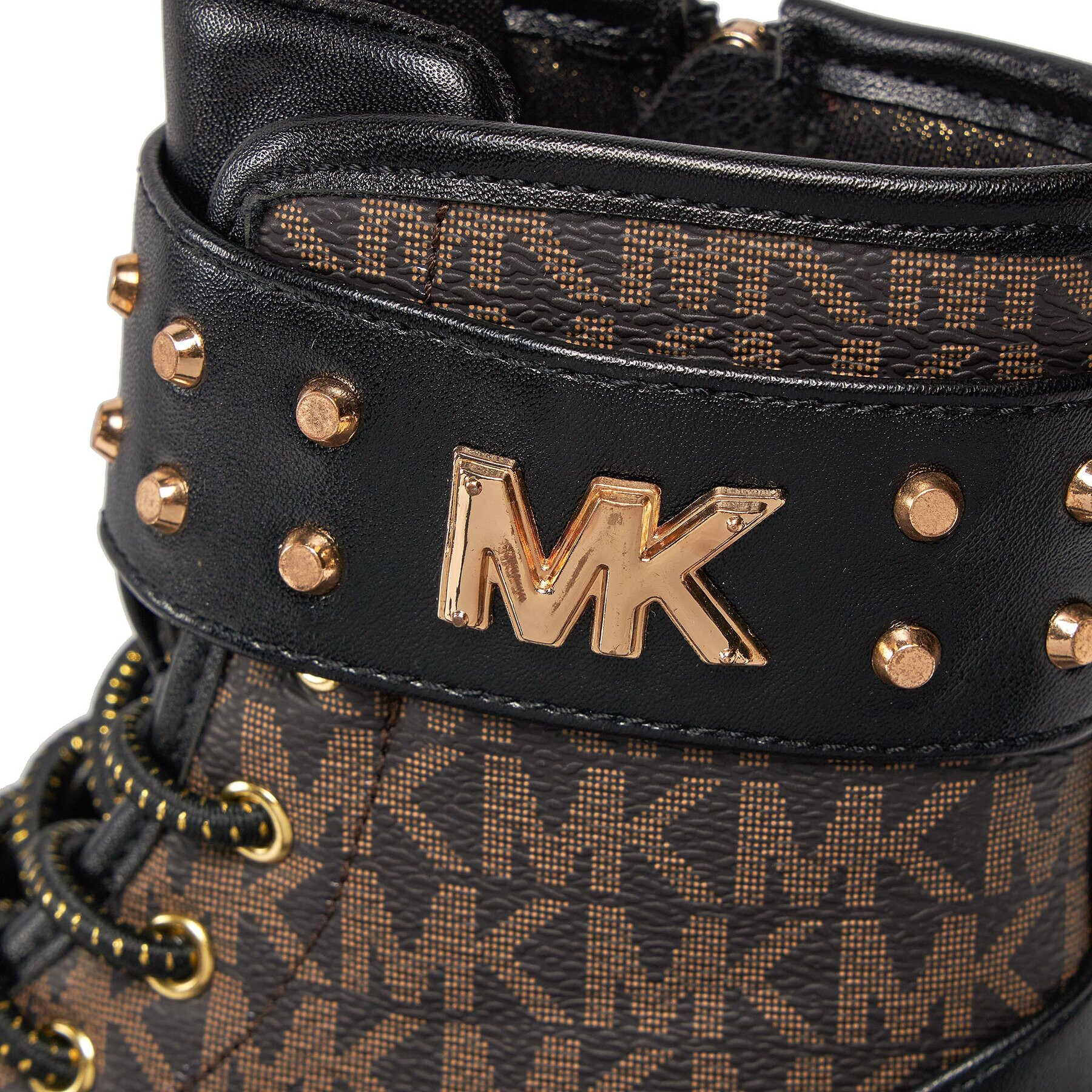 MICHAEL Michael Kors Trappers Haskell Studs MK100794 Negru - Pled.ro