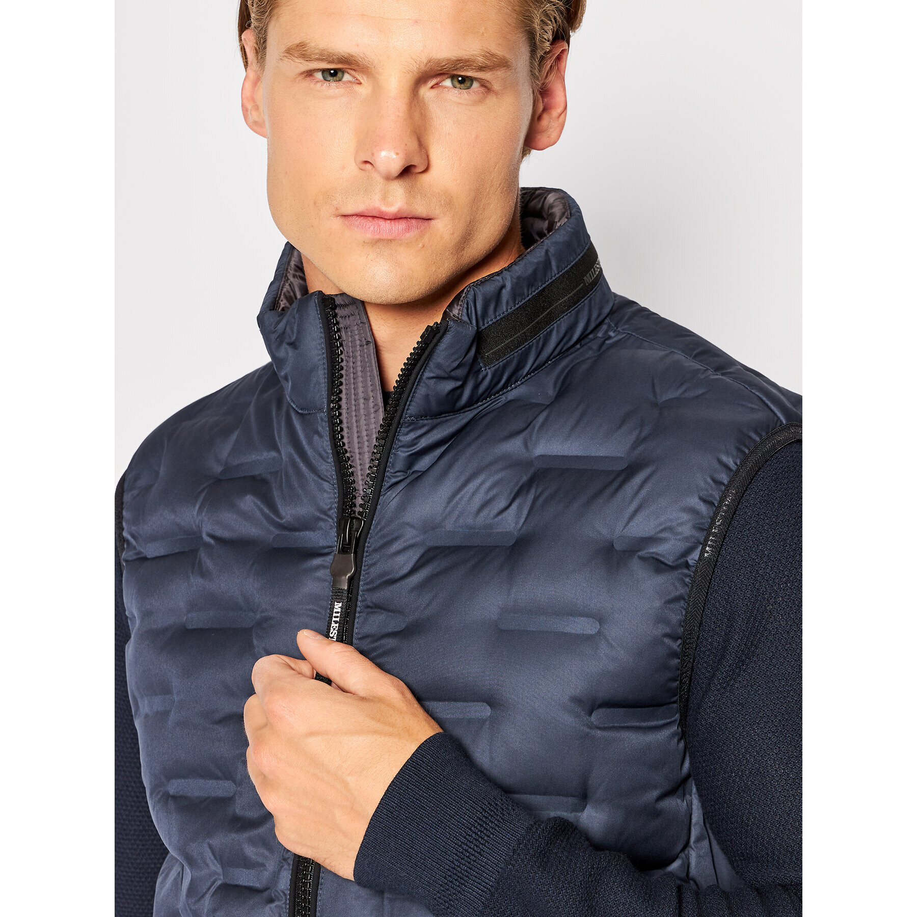 Milestone Vestă Malcom 230341 60160 Bleumarin Regular Fit - Pled.ro