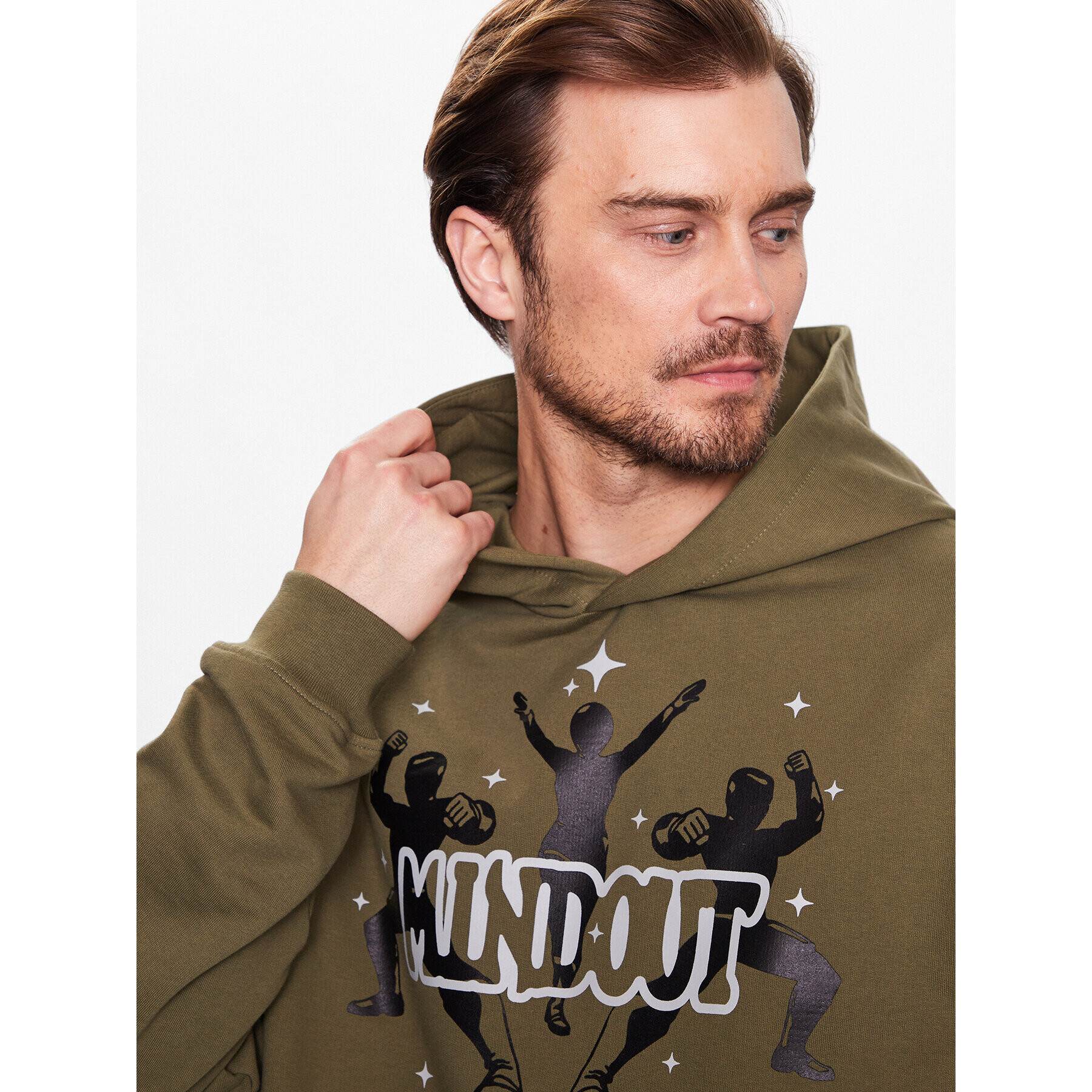 Mindout Bluză Trinary T2023-1 Verde Regular Fit - Pled.ro