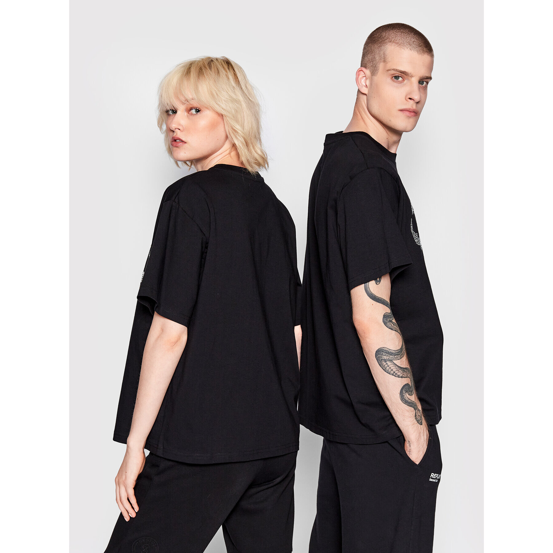 Mindout Tricou Unisex Rage Negru Oversize - Pled.ro