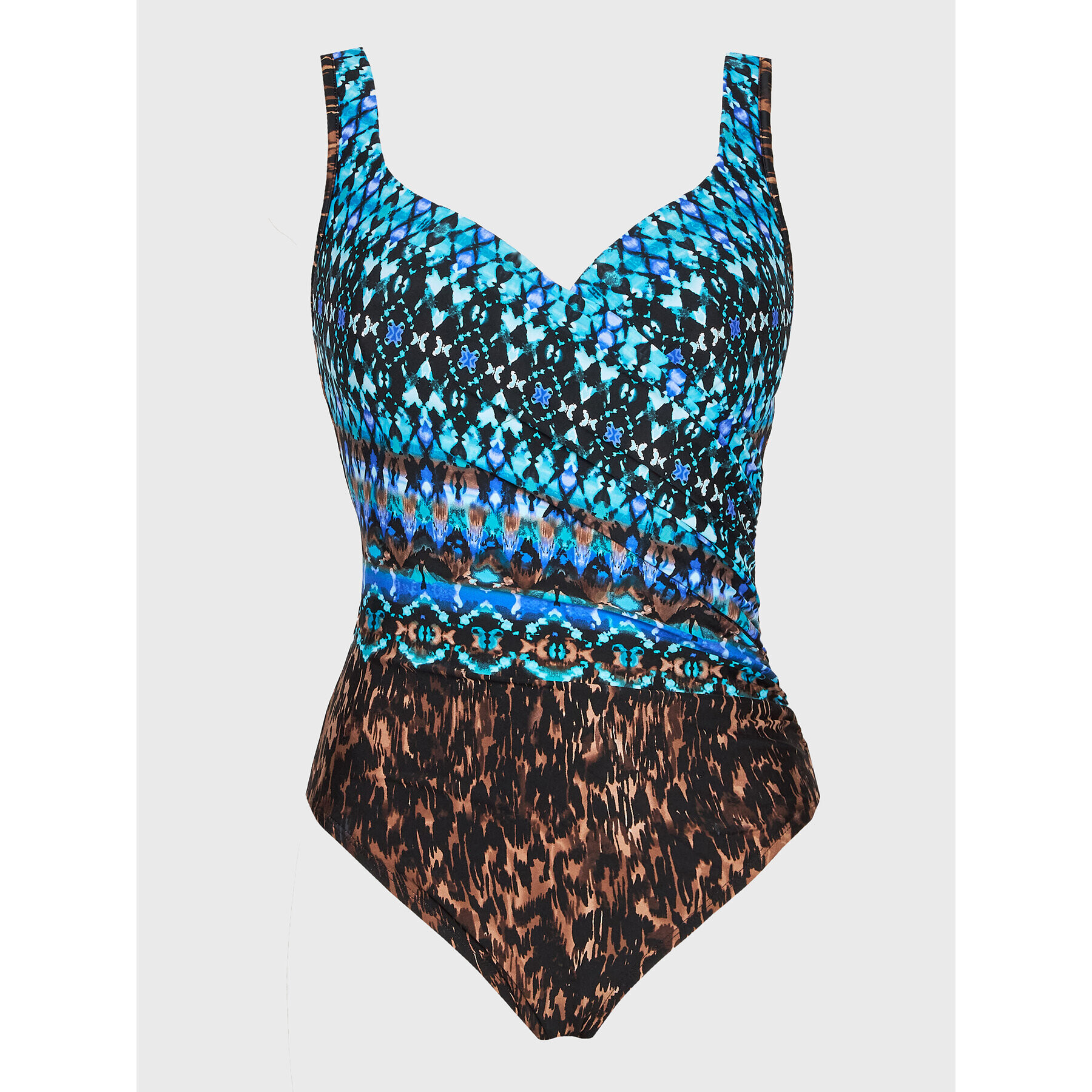 Miraclesuit Costum de baie It's A Wrap 6552280 Albastru - Pled.ro