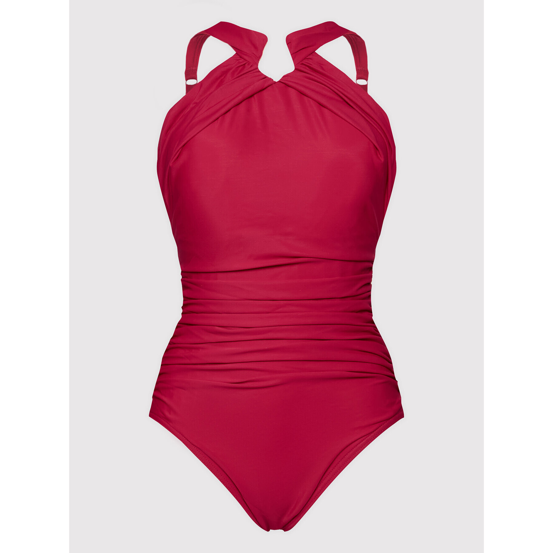 Miraclesuit Costum de baie Rock Solid Aphrodite Tummy Control 6523079 Roșu - Pled.ro